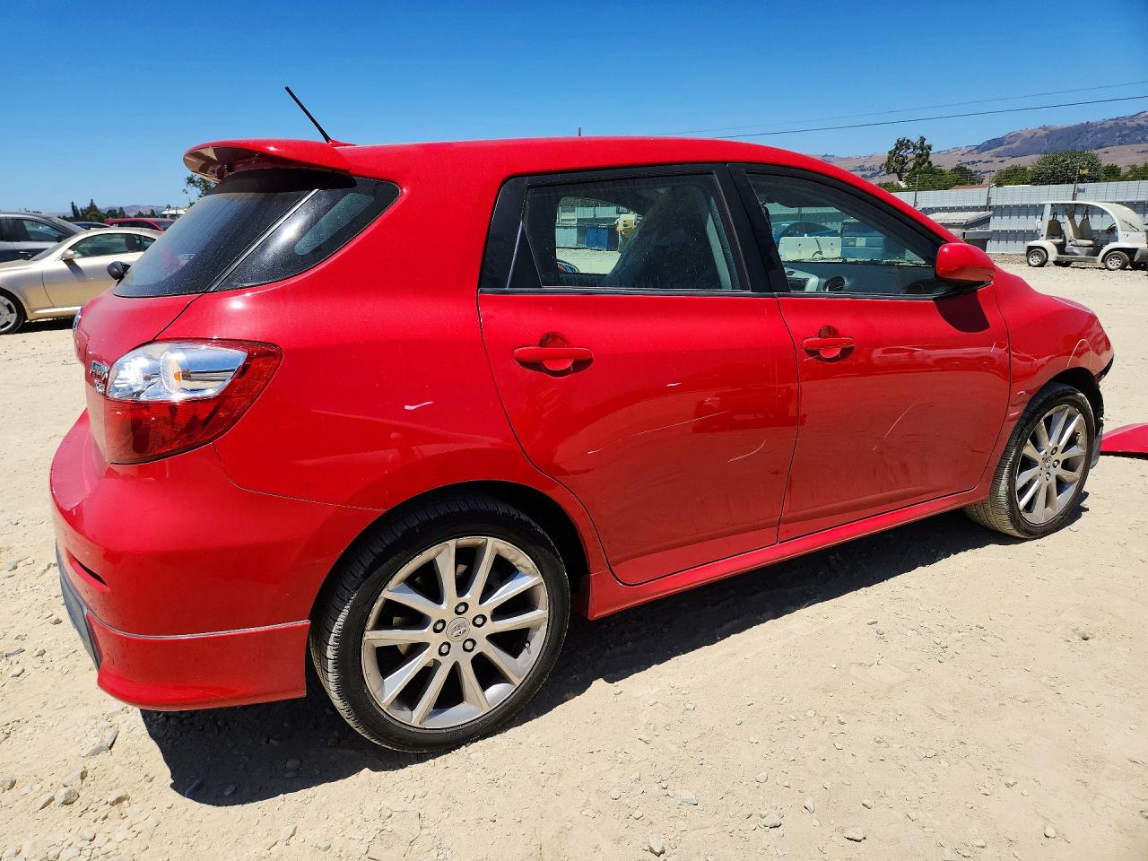 2009 Toyota Corolla Matrix Xrs Red vin: 2T1GE40E69C004088