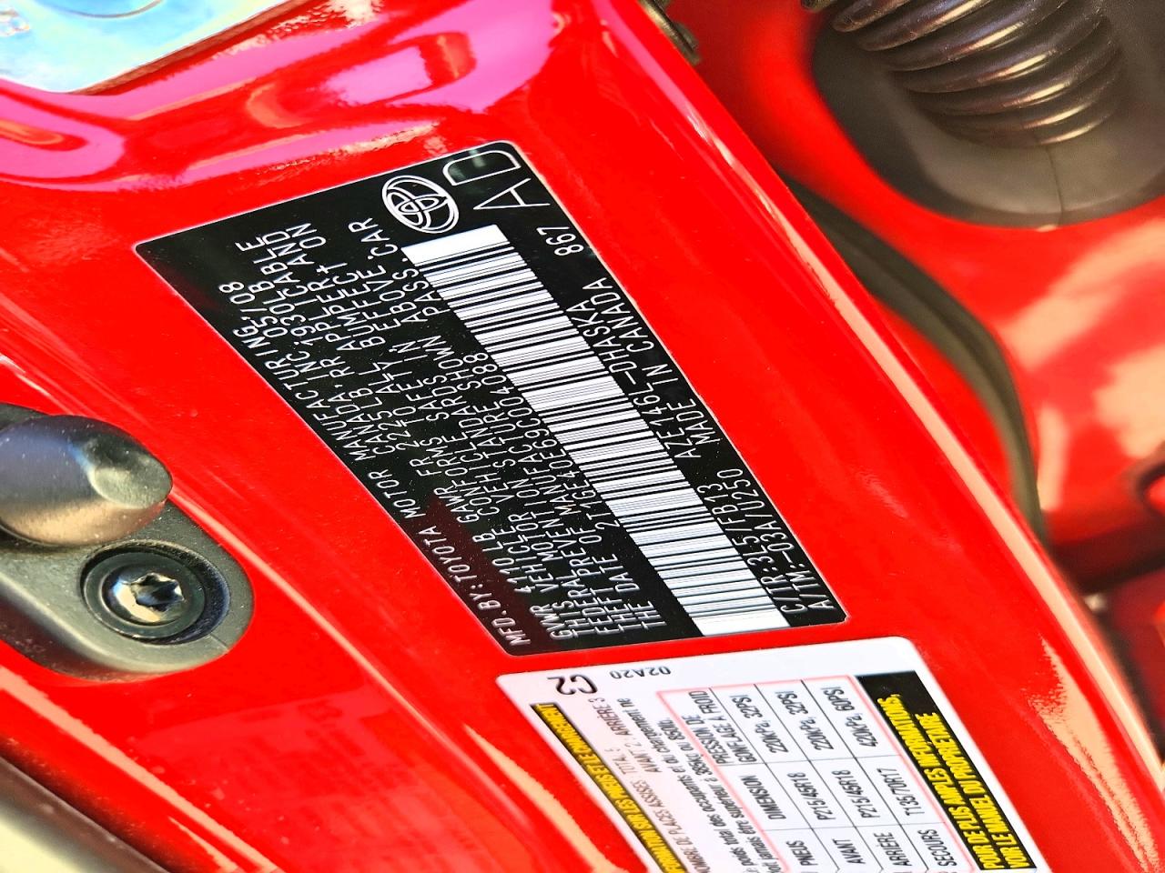 2009 Toyota Corolla Matrix Xrs Red vin: 2T1GE40E69C004088