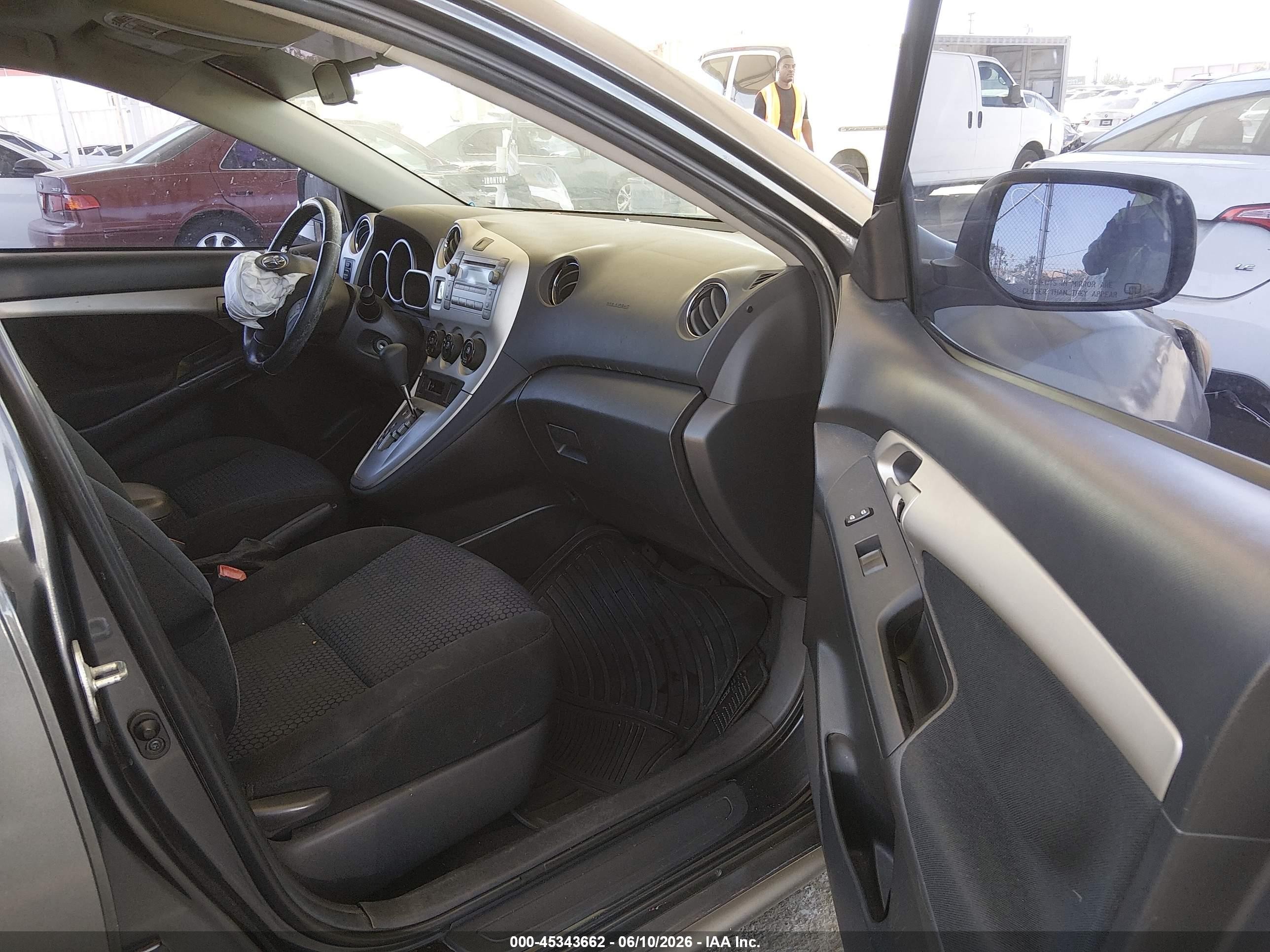 2009 Toyota Matrix Xrs Gray vin: 2T1GE40E79C003418