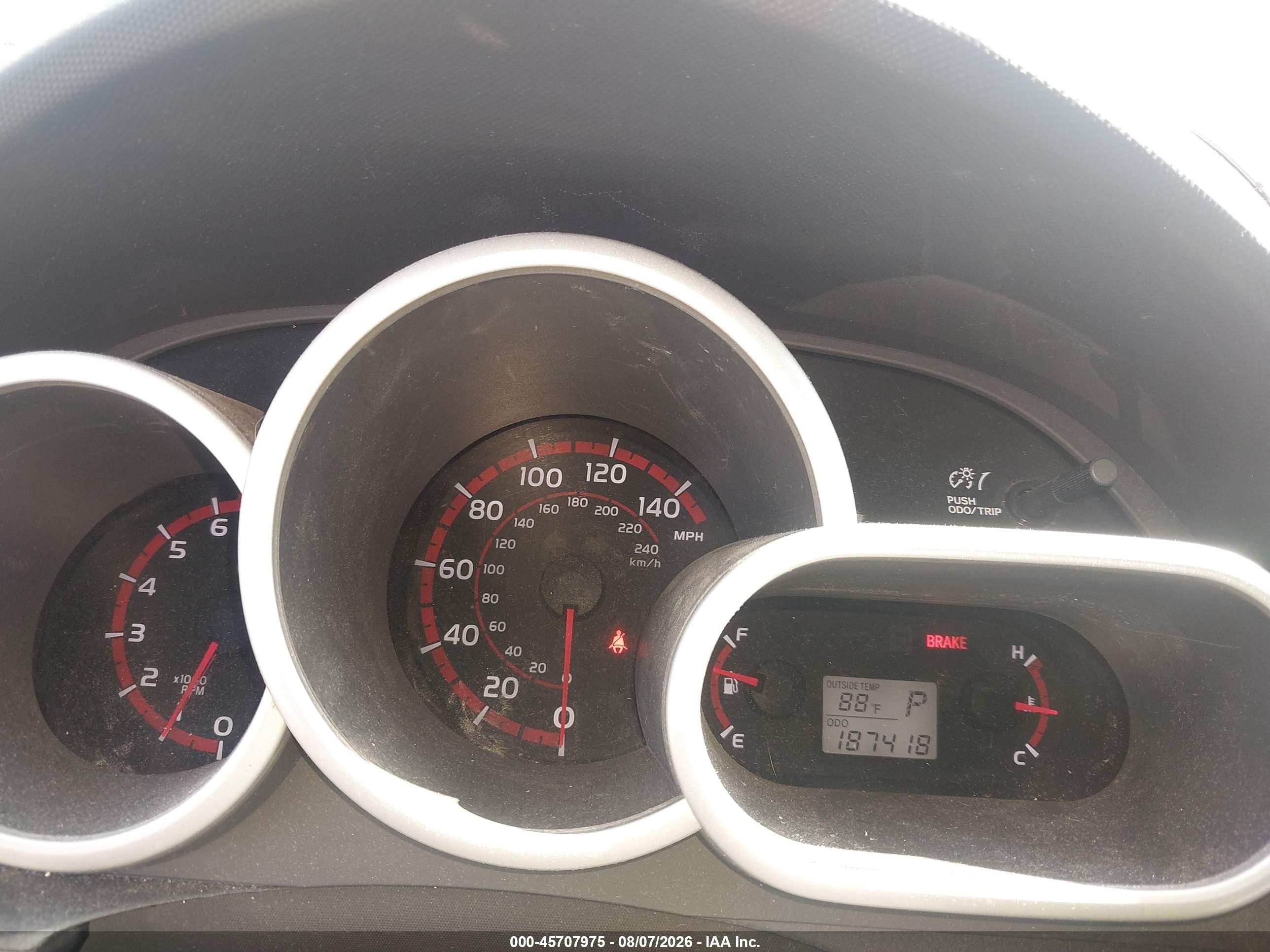 2009 Toyota Matrix Xrs Blue vin: 2T1GE40E79C005010
