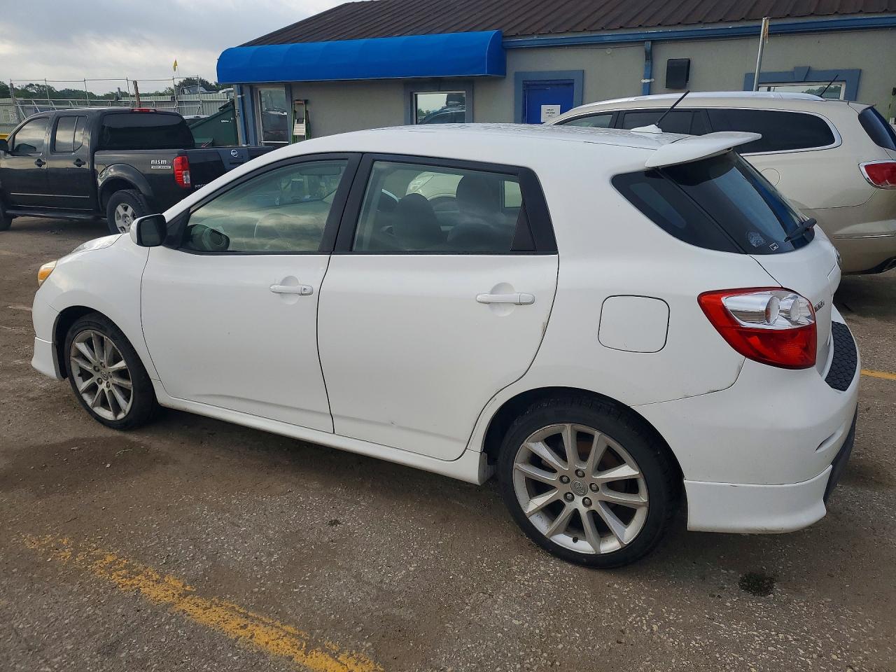 2009 Toyota Corolla Matrix Xrs White vin: 2T1GE40E79C005329