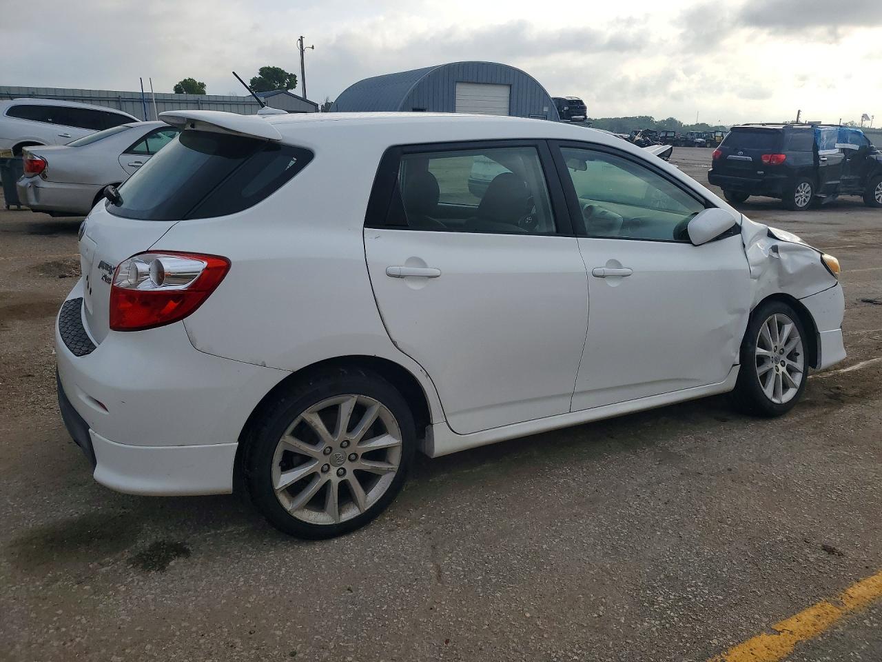 2009 Toyota Corolla Matrix Xrs White vin: 2T1GE40E79C005329