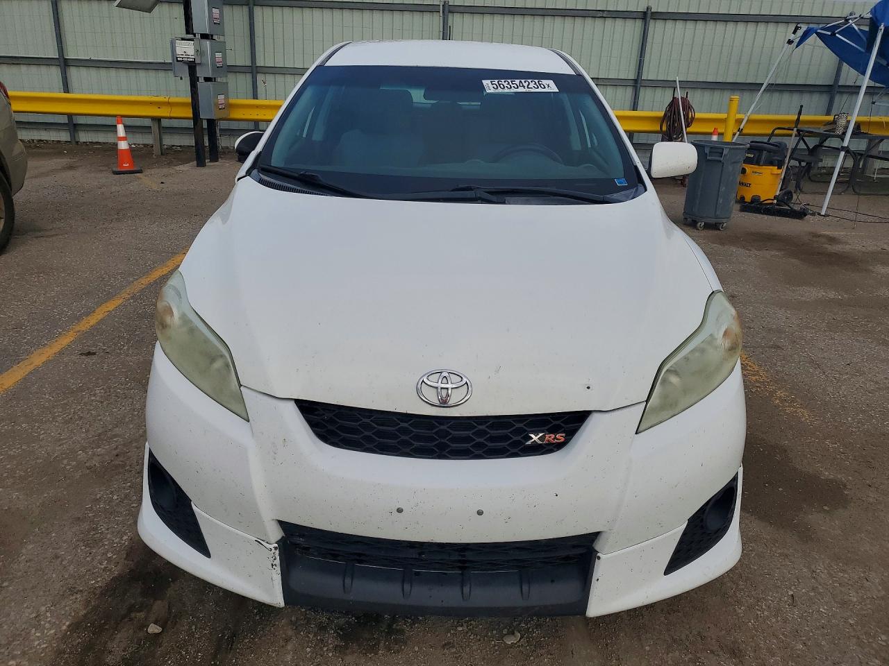 2009 Toyota Corolla Matrix Xrs White vin: 2T1GE40E79C005329