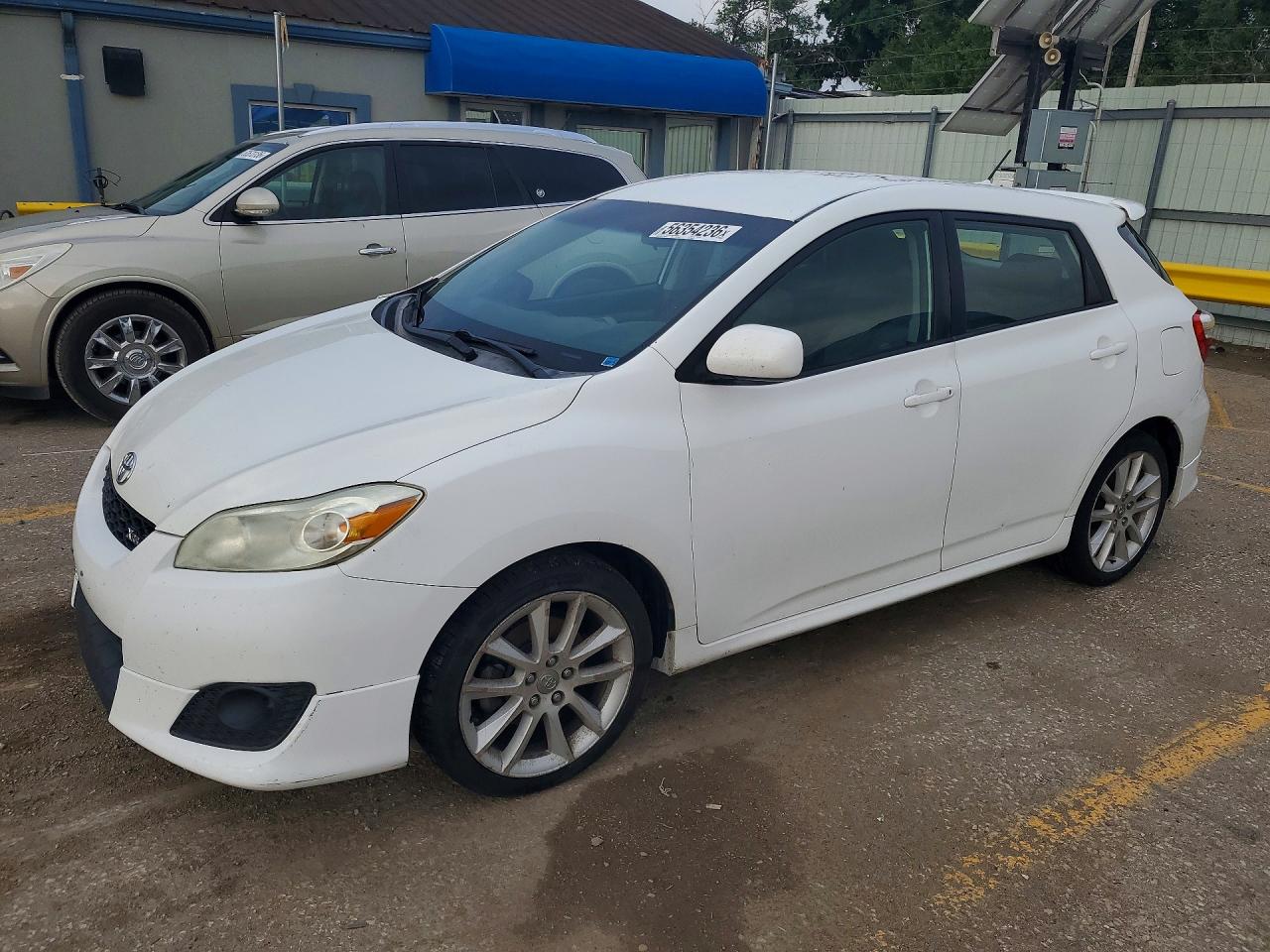 2009 Toyota Corolla Matrix Xrs White vin: 2T1GE40E79C005329
