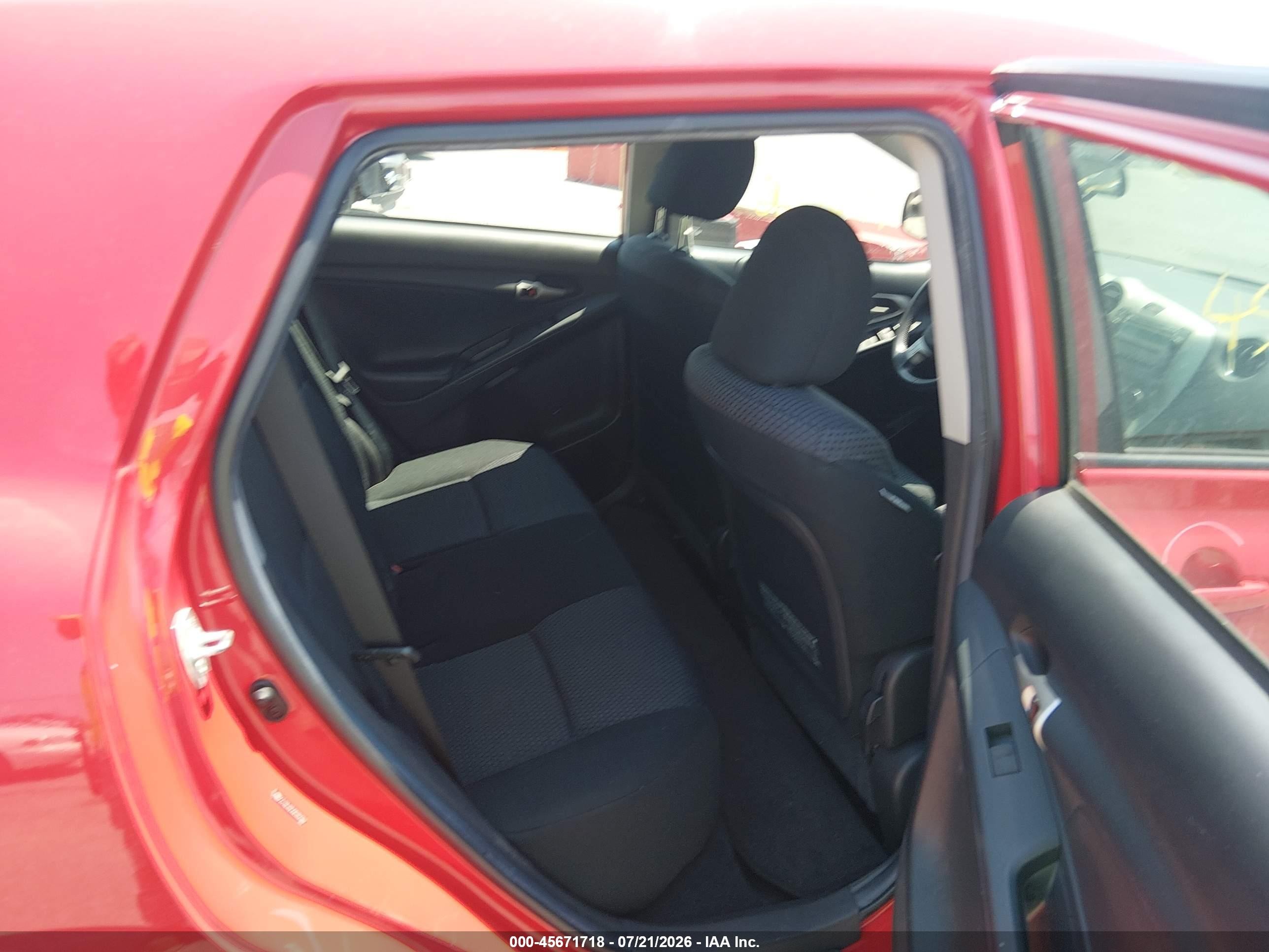 2009 Toyota Matrix Xrs Red vin: 2T1GE40EX9C002974