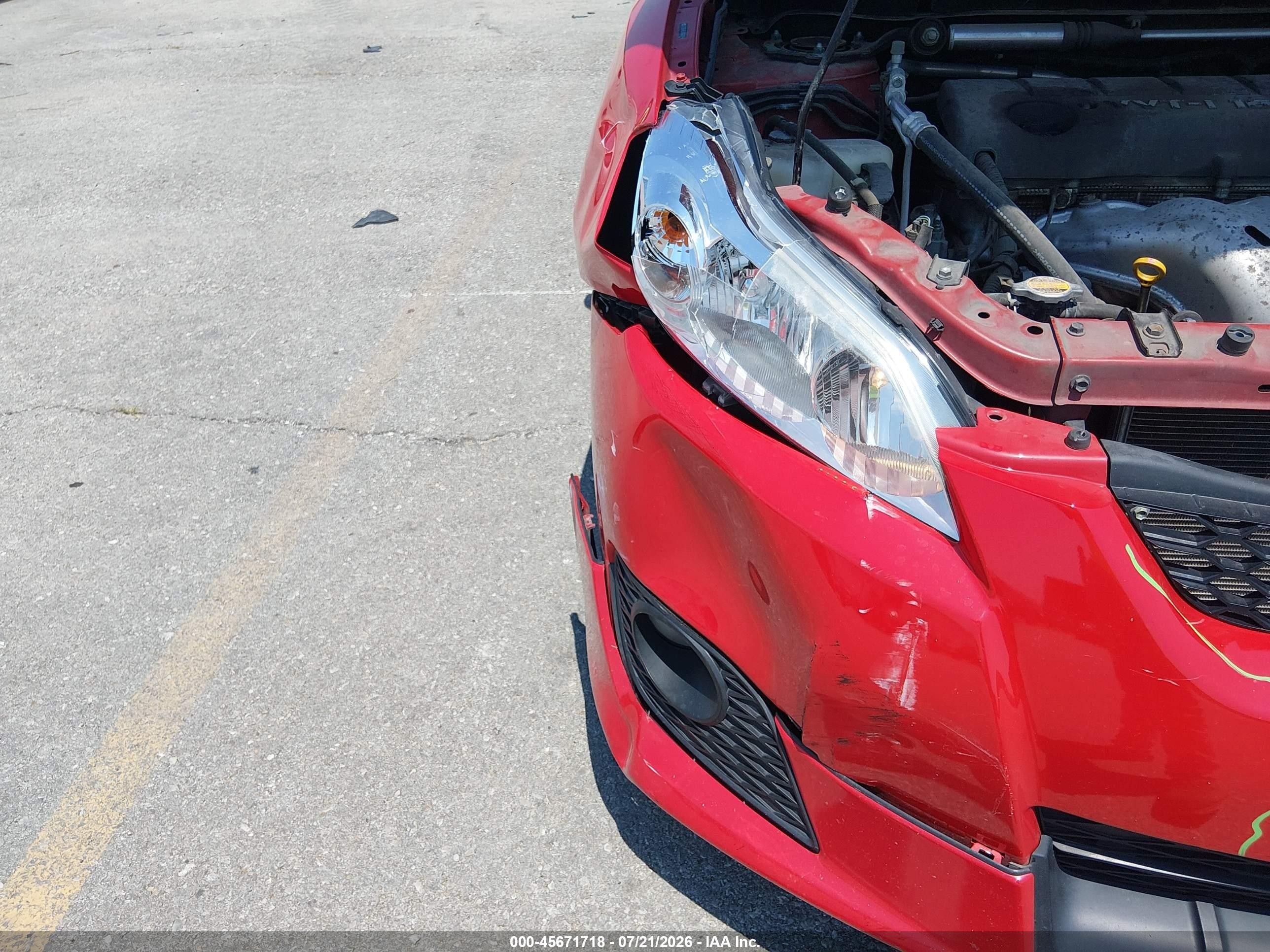 2009 Toyota Matrix Xrs Red vin: 2T1GE40EX9C002974