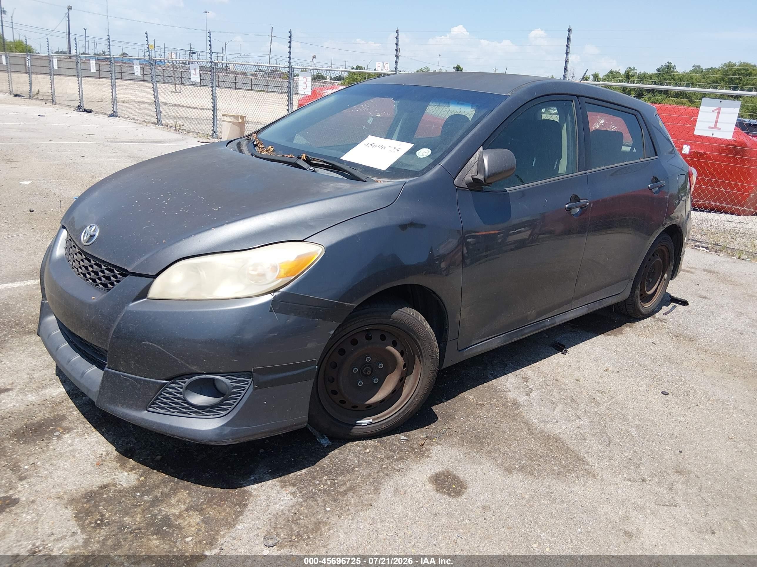 2009 Toyota Matrix S Gray vin: 2T1KE40E09C015680