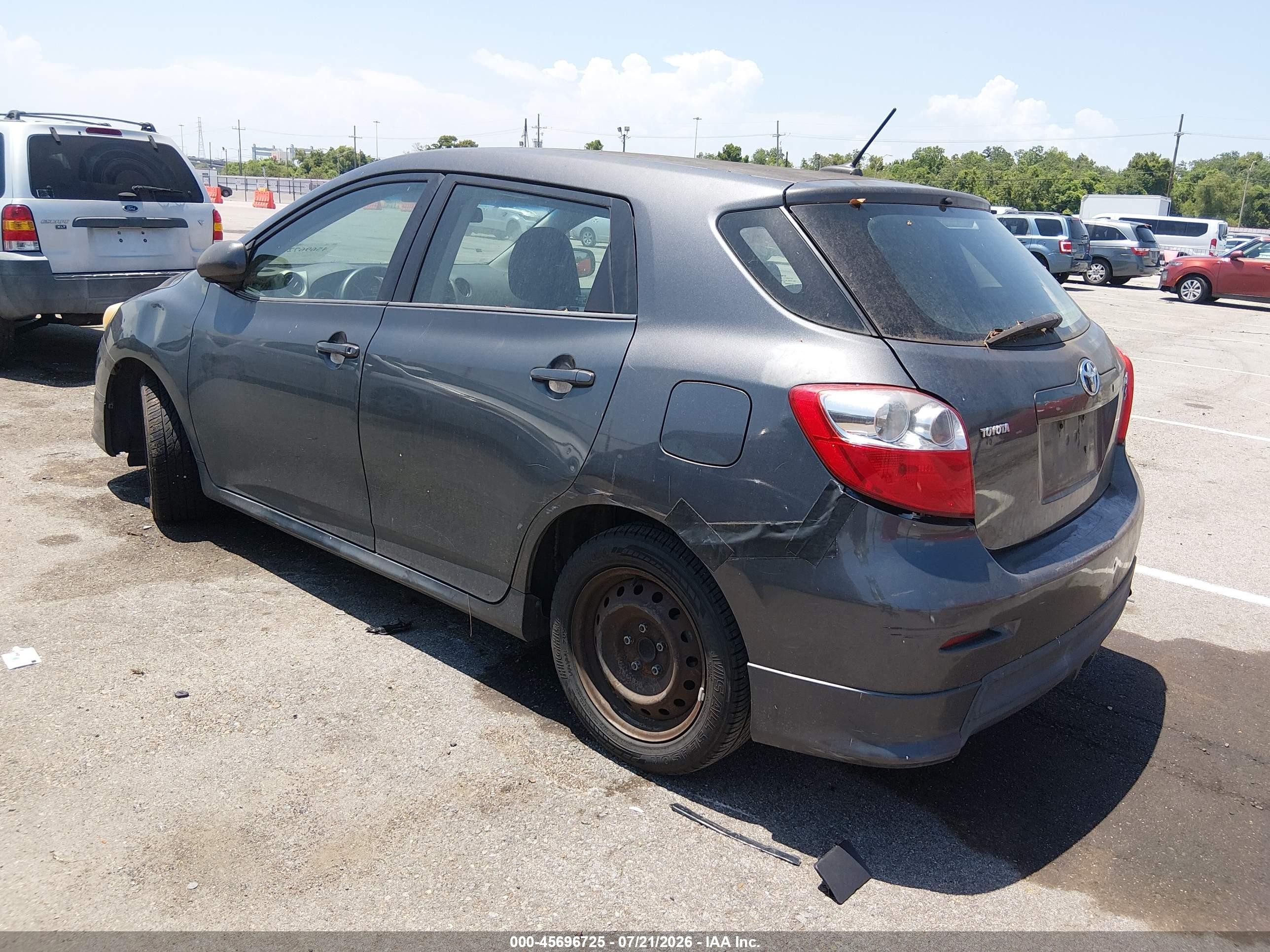 2009 Toyota Matrix S Gray vin: 2T1KE40E09C015680