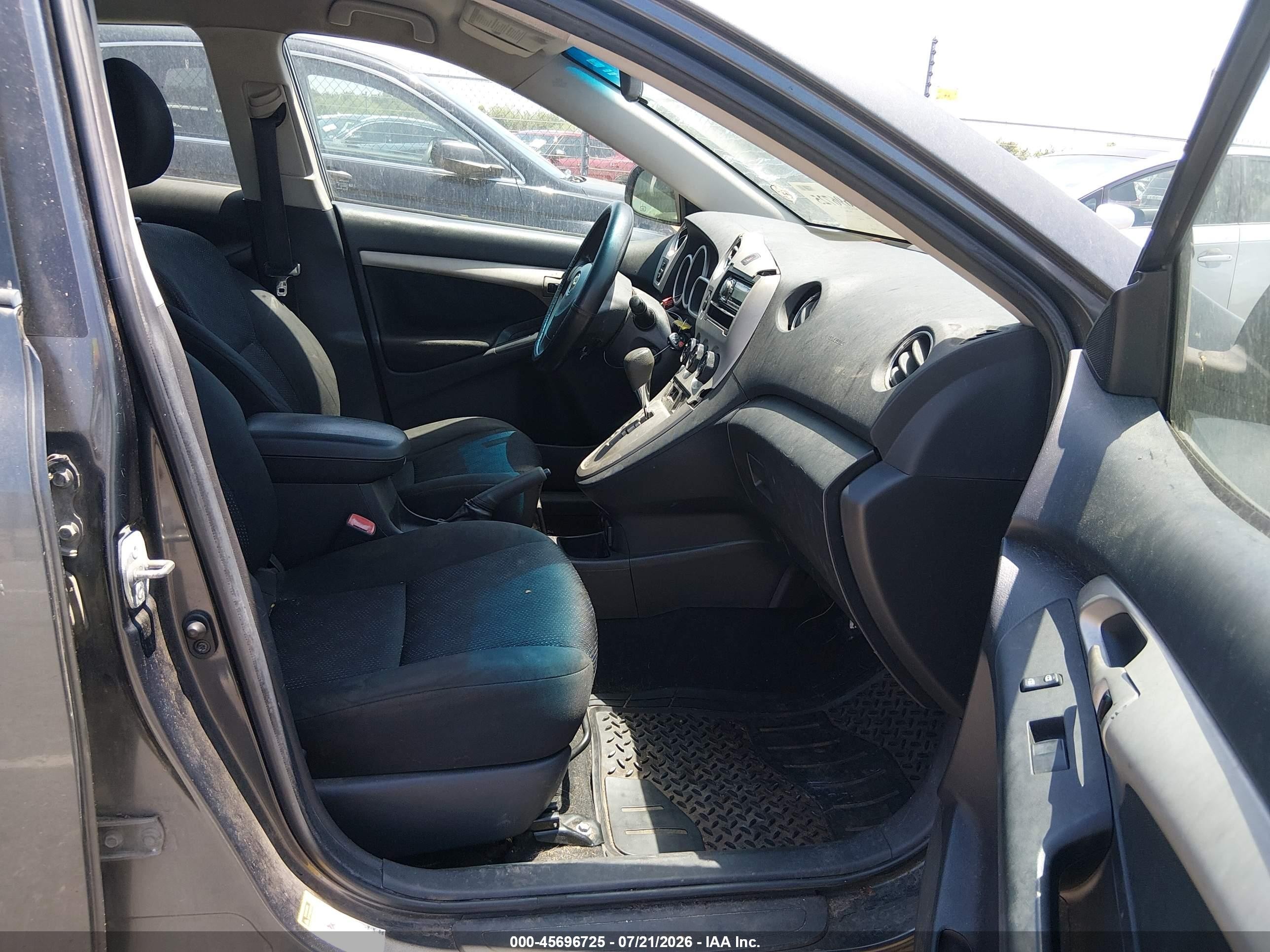 2009 Toyota Matrix S Gray vin: 2T1KE40E09C015680