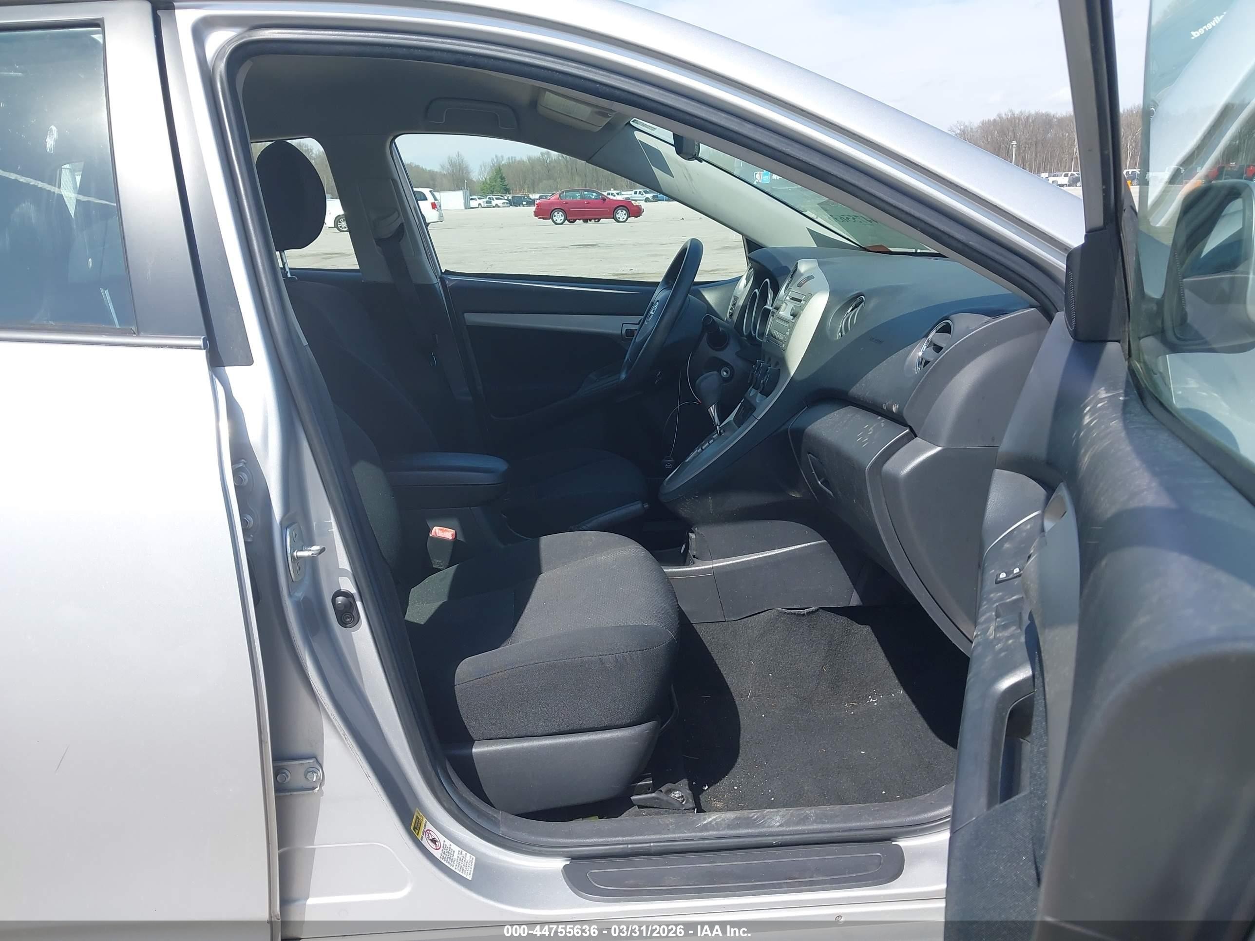 2009 Toyota Matrix S Silver vin: 2T1KE40E09C029837