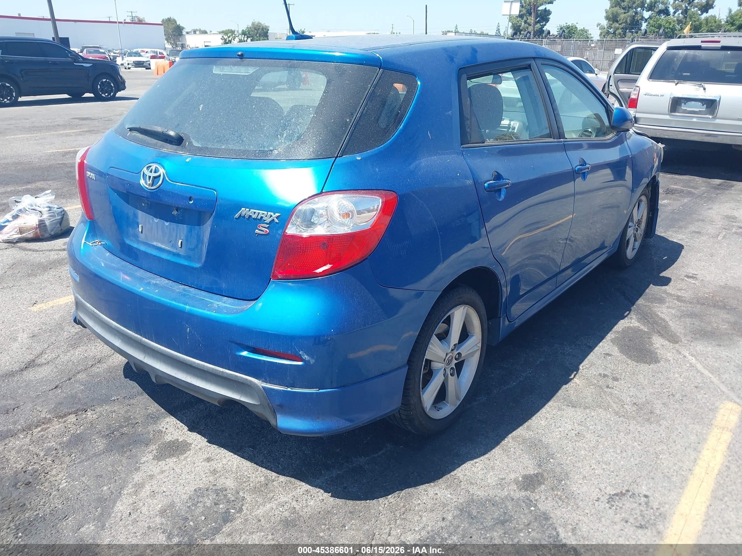 2009 Toyota Matrix S White vin: 2T1KE40E19C013713