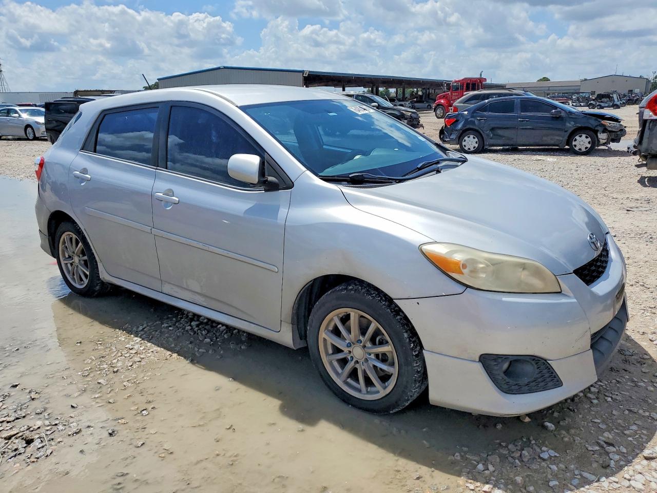 2009 Toyota Matrix S Silver vin: 2T1KE40E19C020404