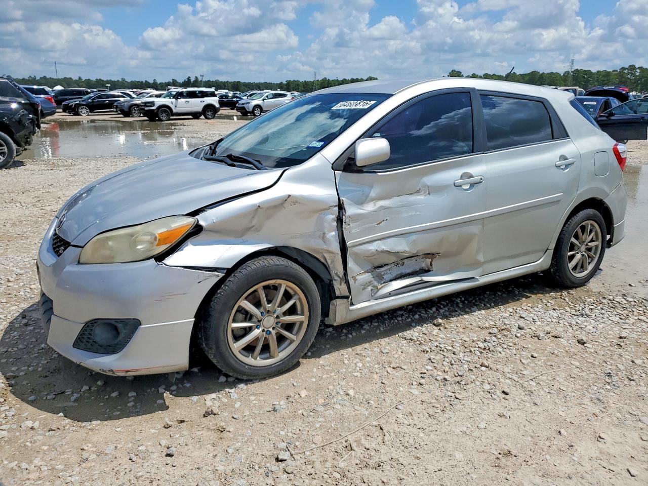 2009 Toyota Matrix S Silver vin: 2T1KE40E19C020404