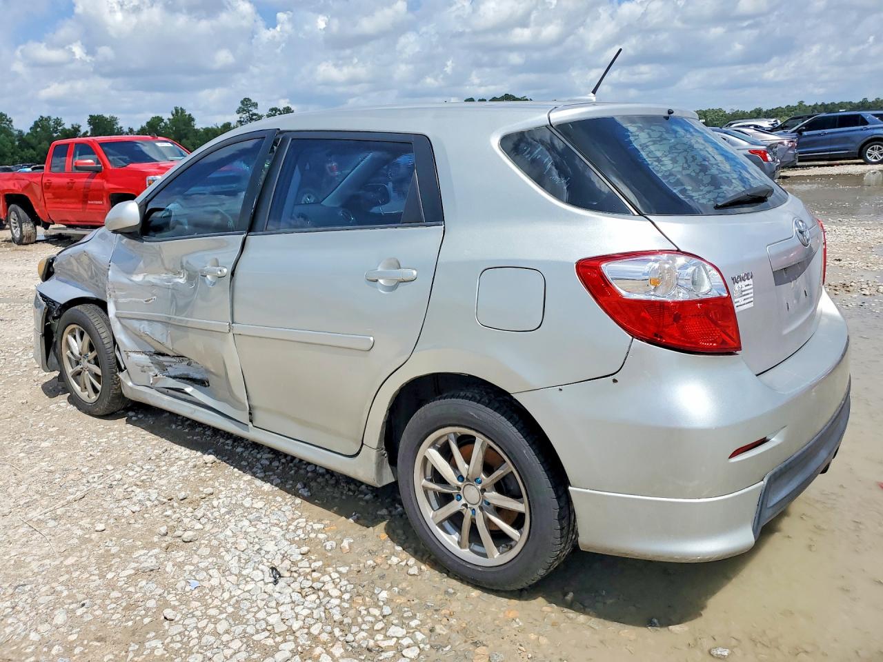 2009 Toyota Matrix S Silver vin: 2T1KE40E19C020404