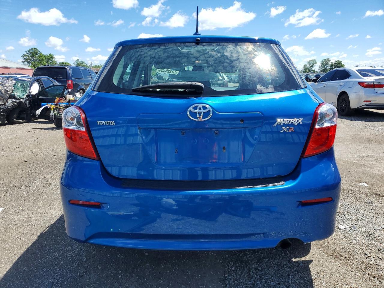 2009 Toyota Corolla Matrix S Blue vin: 2T1KE40E29C002347