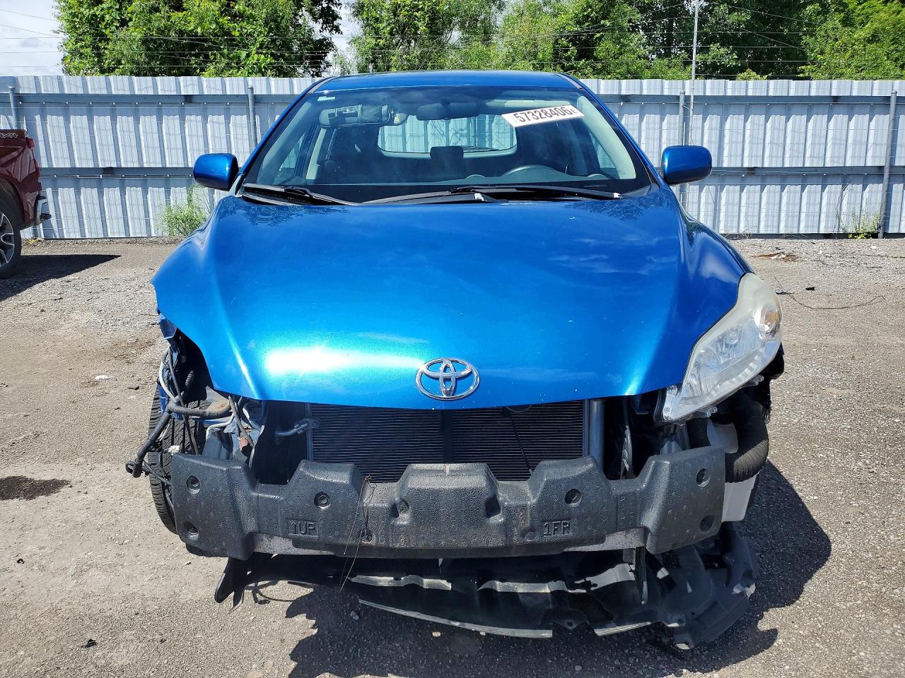 2009 Toyota Corolla Matrix S Blue vin: 2T1KE40E29C002347