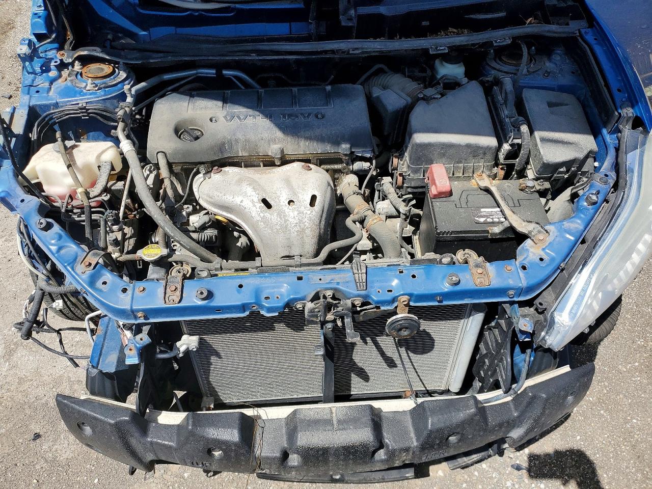 2009 Toyota Corolla Matrix S Blue vin: 2T1KE40E29C002347