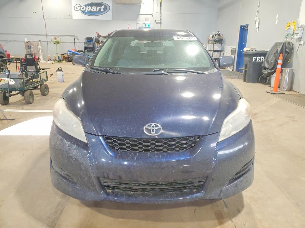 2009 Toyota Corolla Matrix S Blue vin: 2T1KE40E29C008455