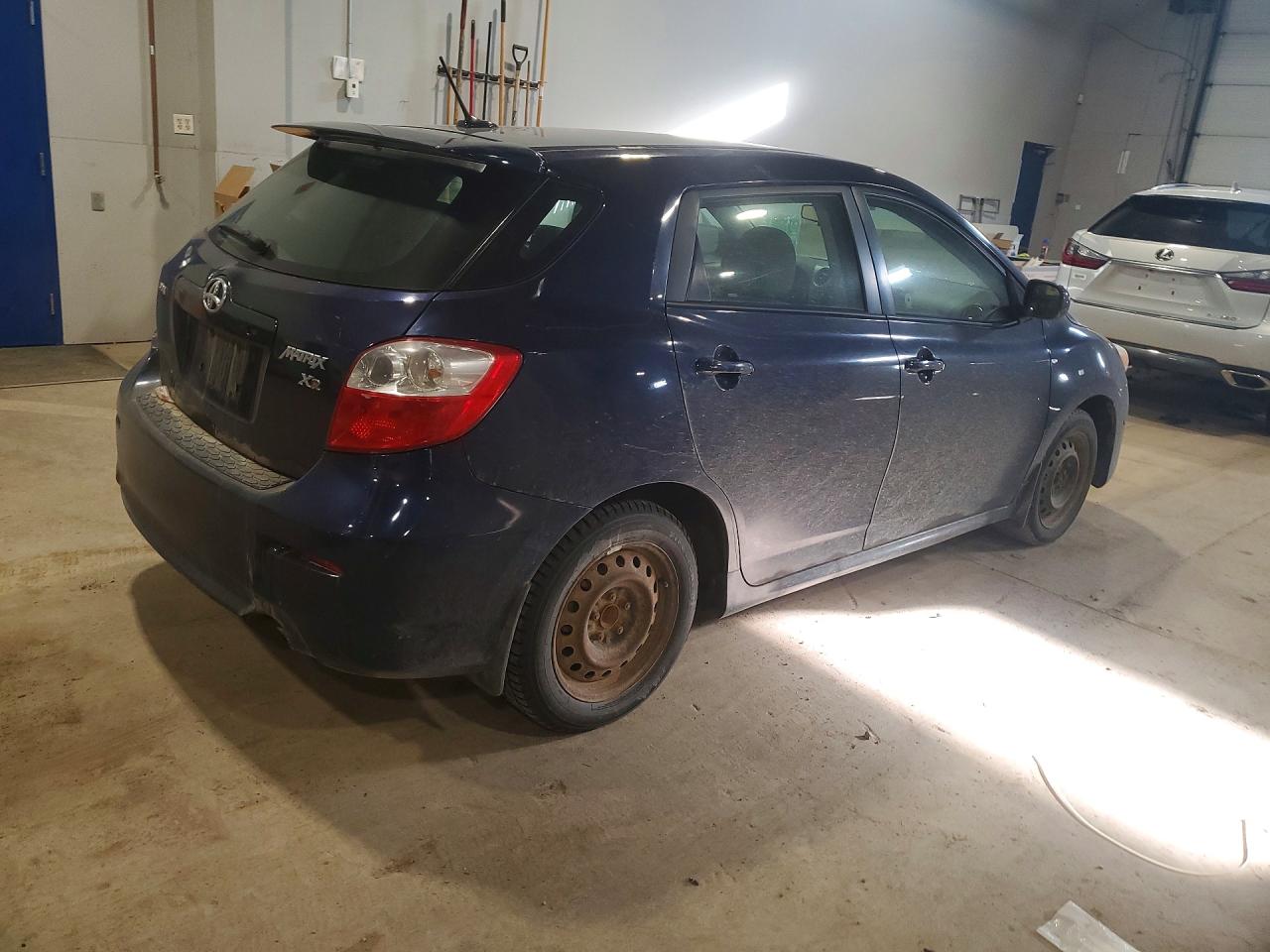2009 Toyota Corolla Matrix S Blue vin: 2T1KE40E29C008455