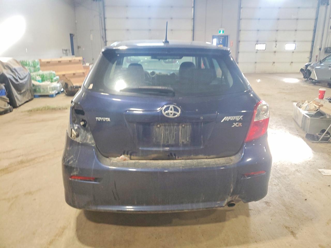 2009 Toyota Corolla Matrix S Blue vin: 2T1KE40E29C008455