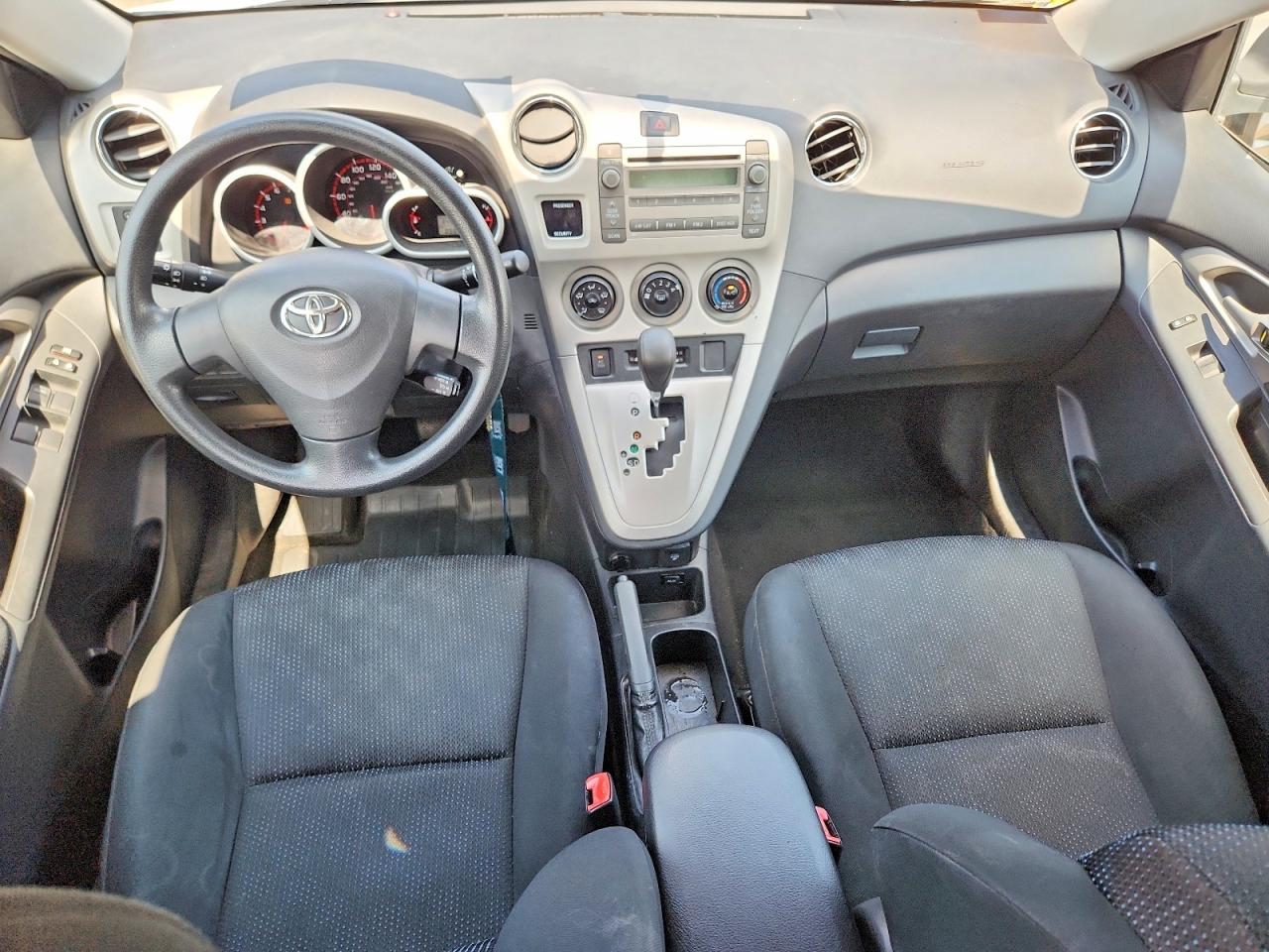 2009 Toyota Matrix S White vin: 2T1KE40E29C028589