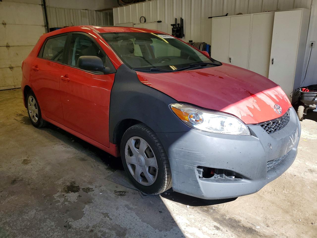 2009 Toyota Matrix S Красный vin: 2T1KE40E39C007234