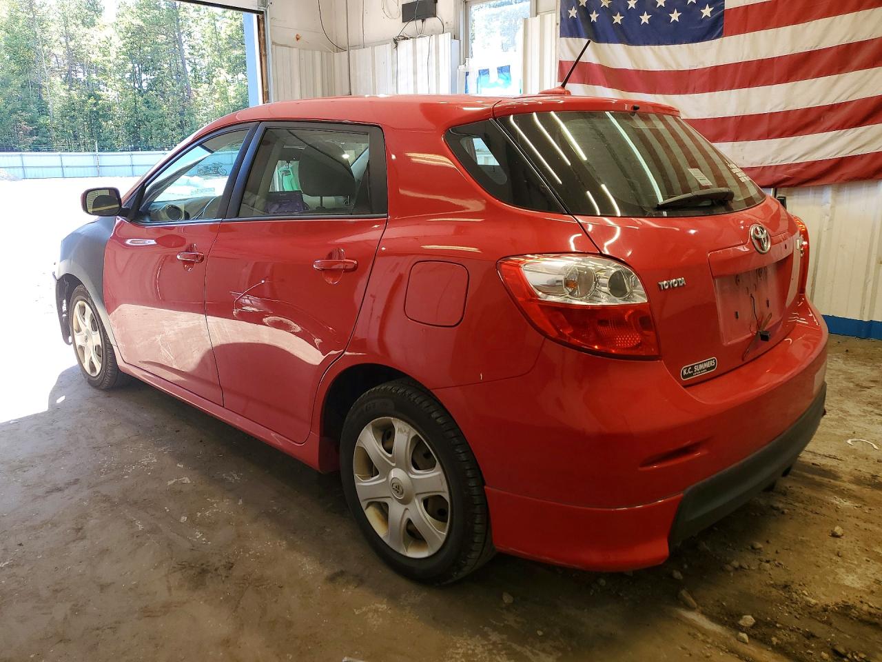 2009 Toyota Matrix S Красный vin: 2T1KE40E39C007234