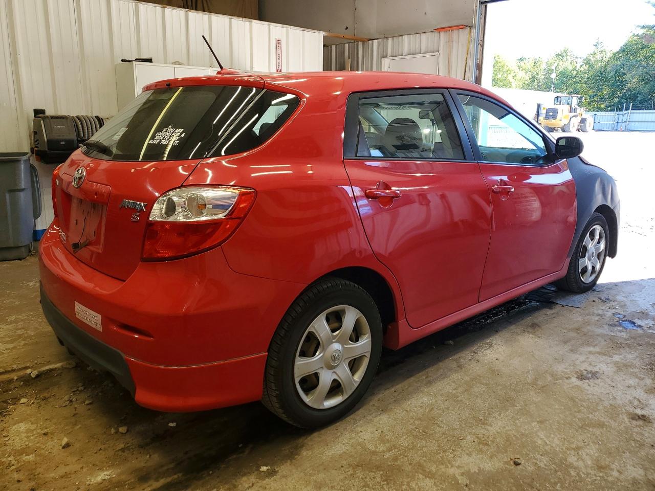 2009 Toyota Matrix S Красный vin: 2T1KE40E39C007234