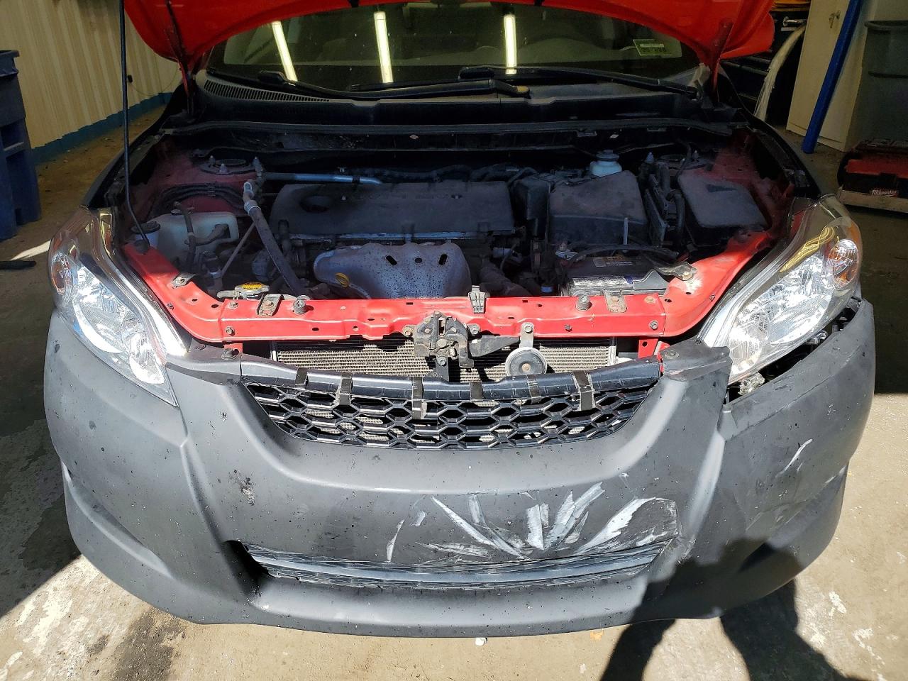 2009 Toyota Matrix S Красный vin: 2T1KE40E39C007234