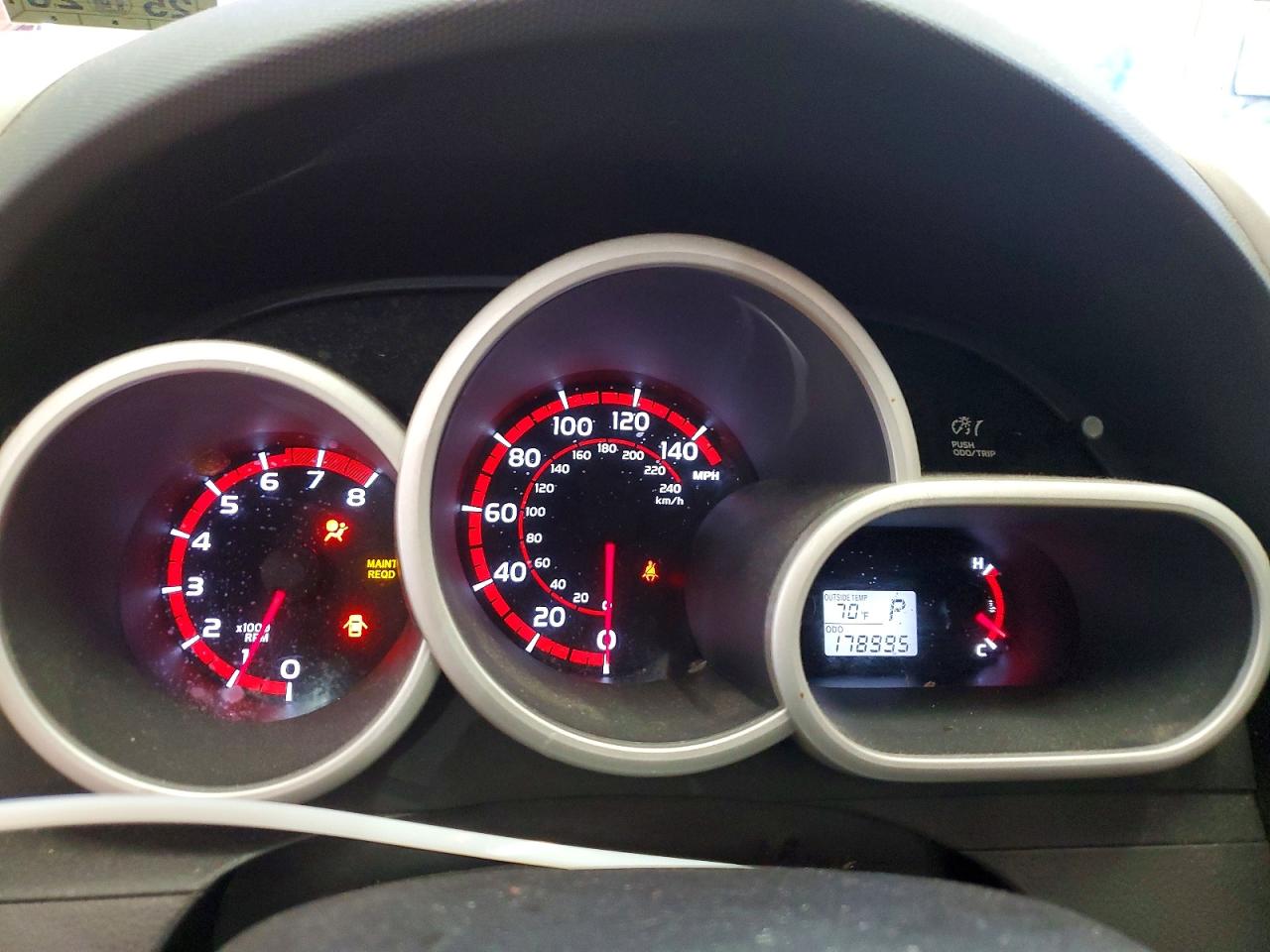 2009 Toyota Matrix S Красный vin: 2T1KE40E39C007234