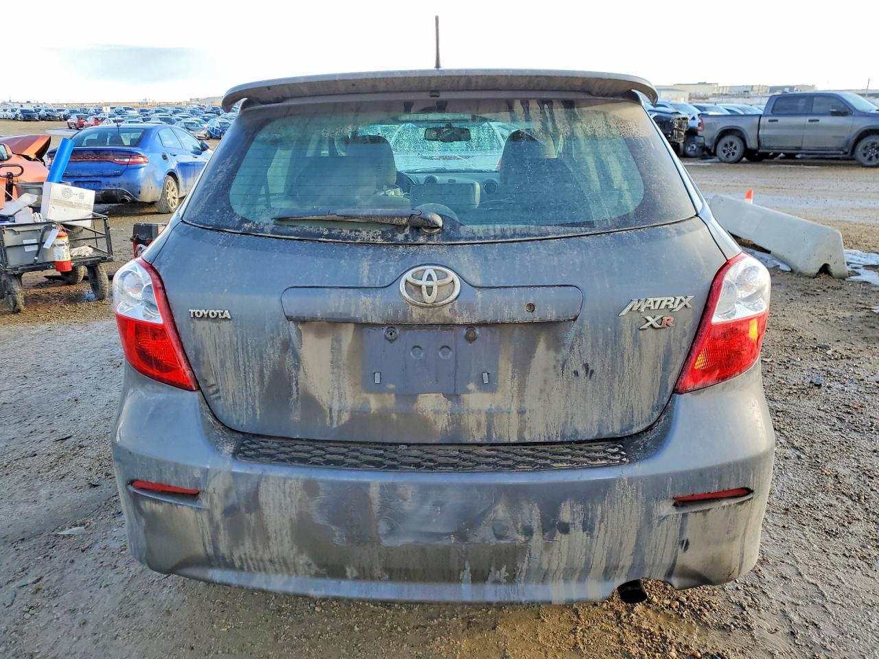 2009 Toyota Matrix S Gray vin: 2T1KE40E39C019500