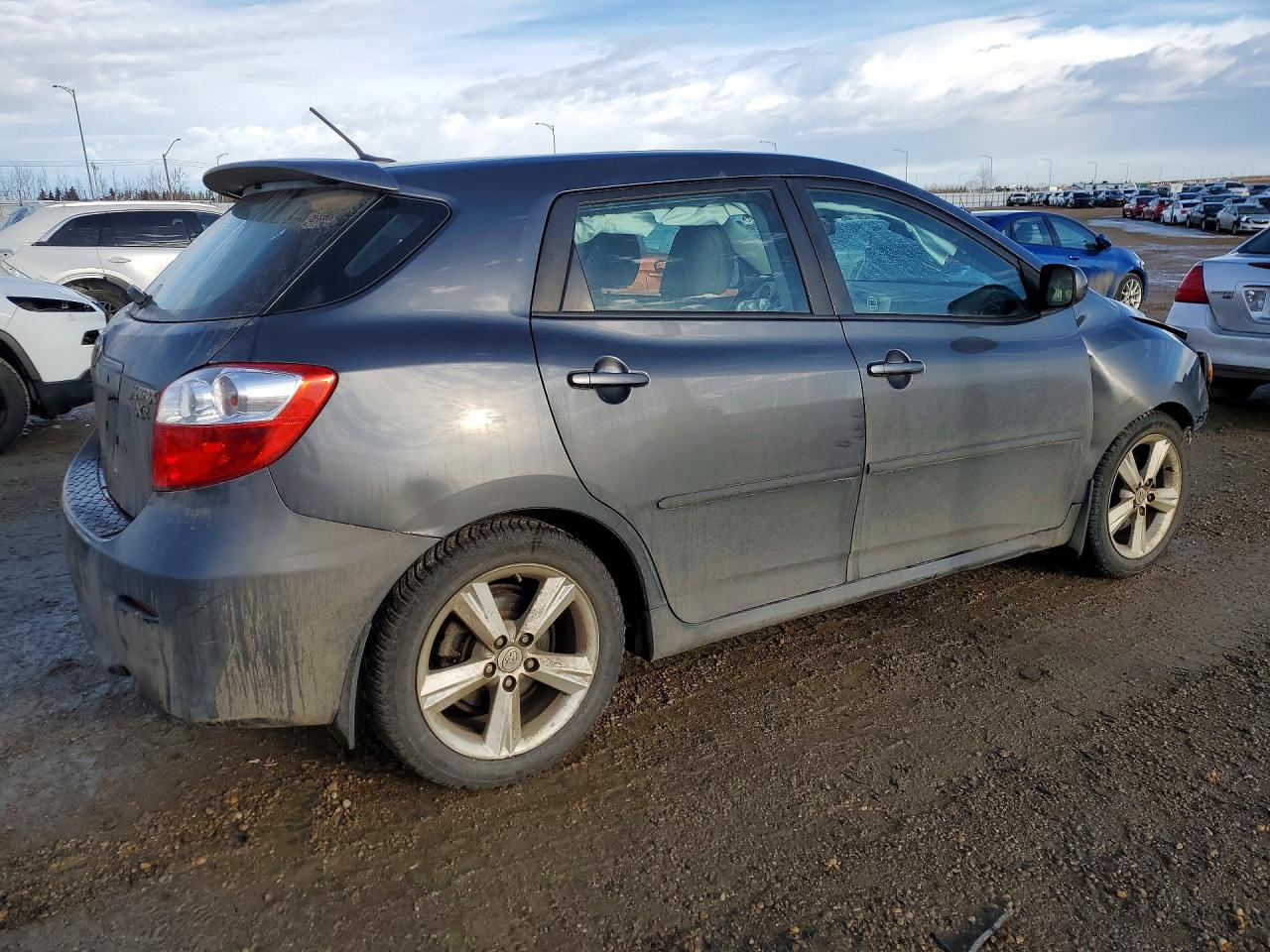 2009 Toyota Matrix S Gray vin: 2T1KE40E39C019500