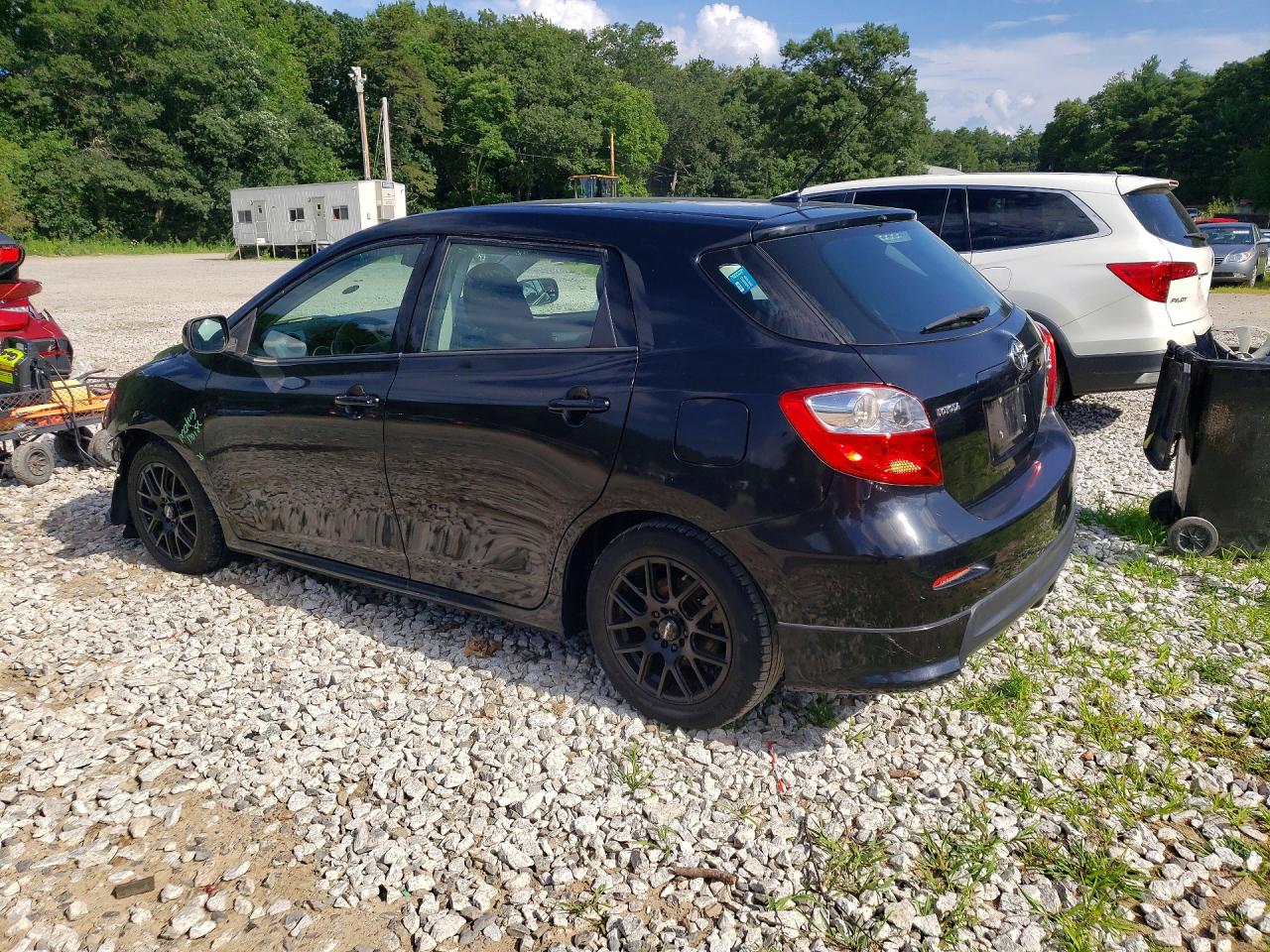 2009 Toyota Corolla Matrix S Black vin: 2T1KE40E39C021585