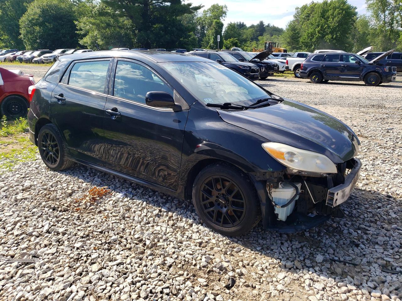 2009 Toyota Corolla Matrix S Black vin: 2T1KE40E39C021585