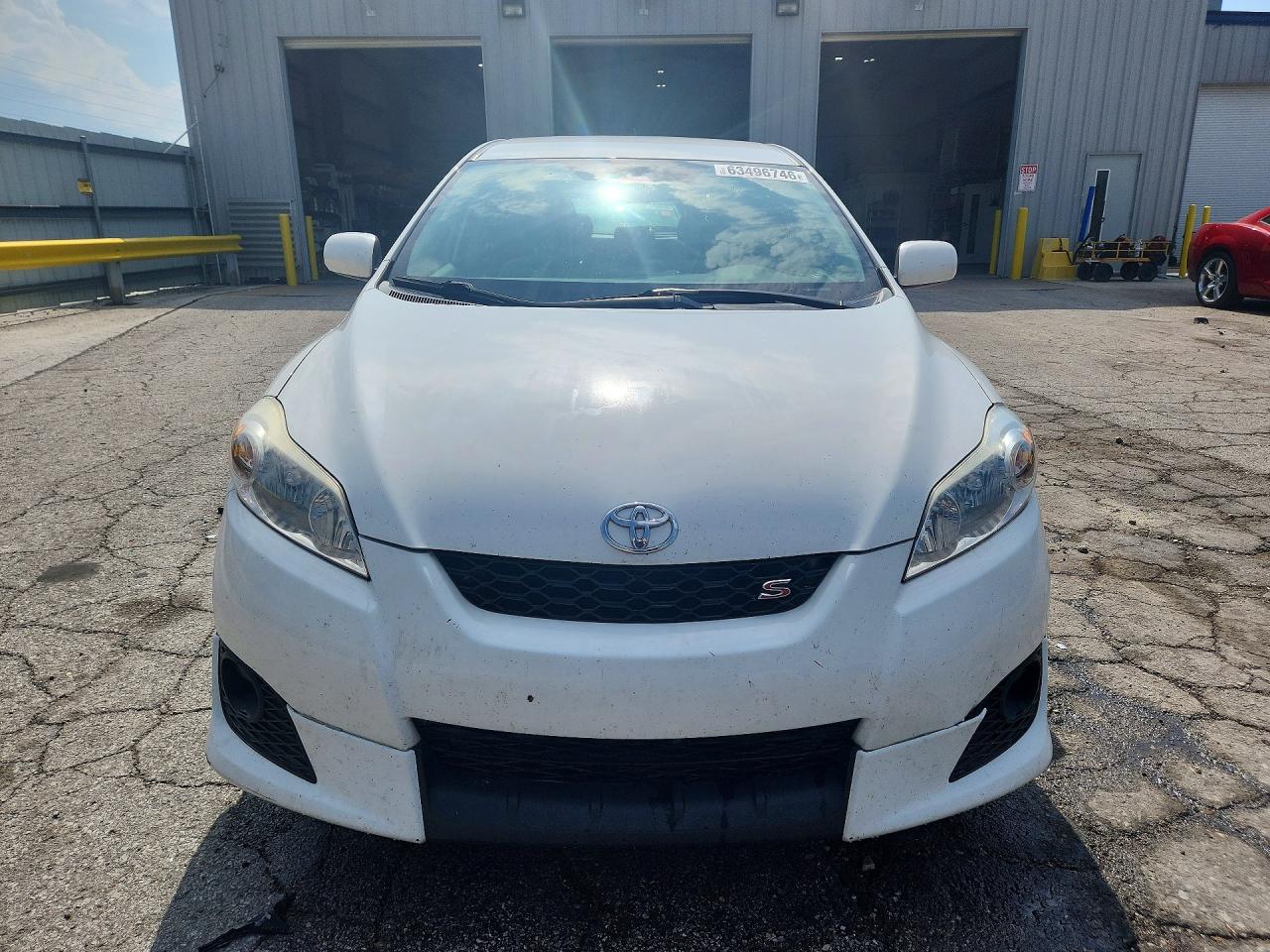 2009 Toyota Matrix S White vin: 2T1KE40E49C010286