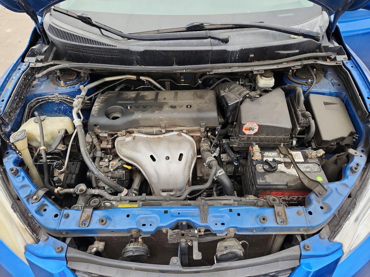 2009 Toyota Matrix S Синий vin: 2T1KE40E49C021627