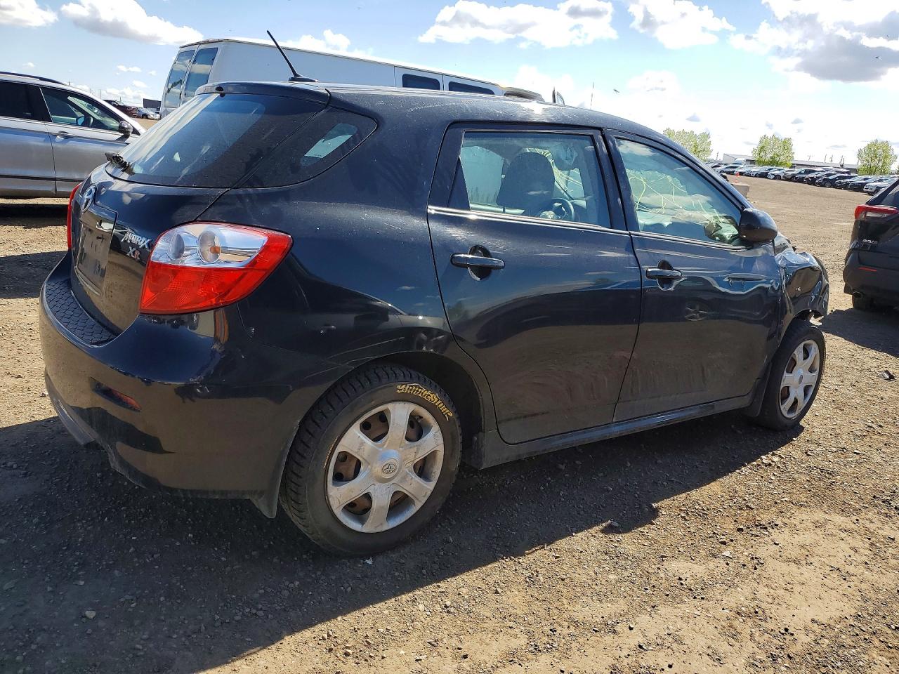 2009 Toyota Corolla Matrix S Black vin: 2T1KE40E59C016596