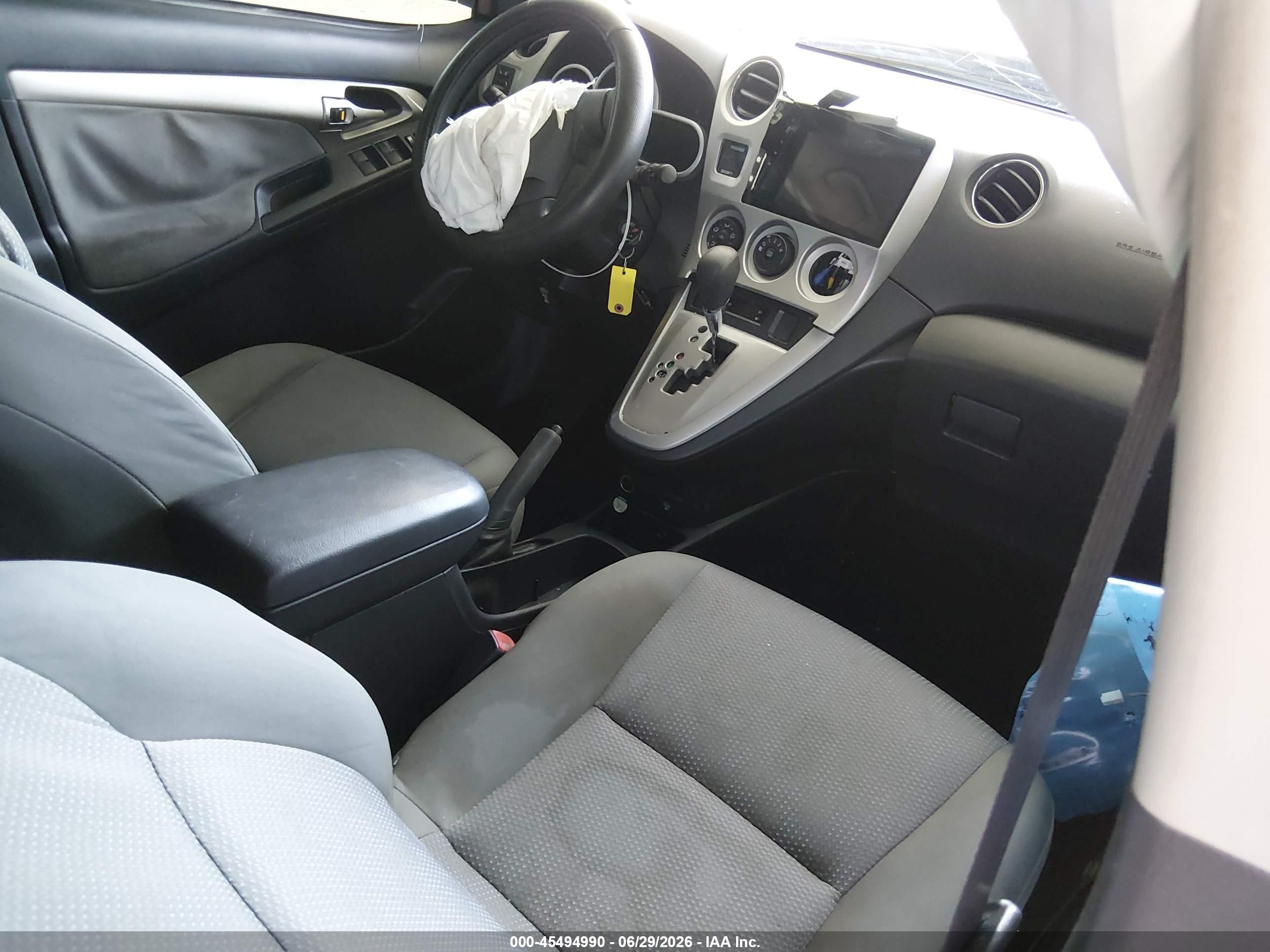 2009 Toyota Matrix S Серебряный vin: 2T1KE40E59C022723