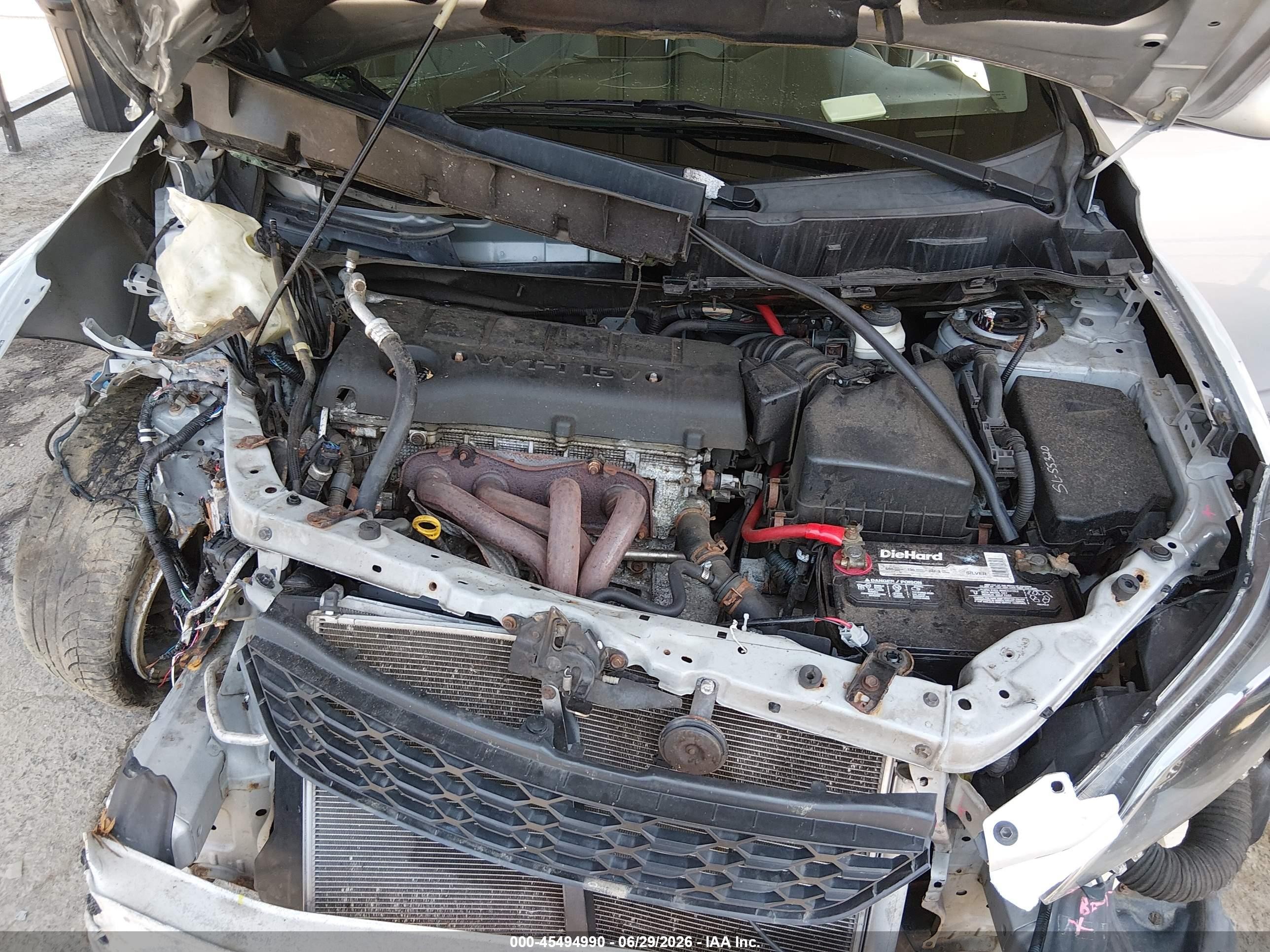 2009 Toyota Matrix S Серебряный vin: 2T1KE40E59C022723