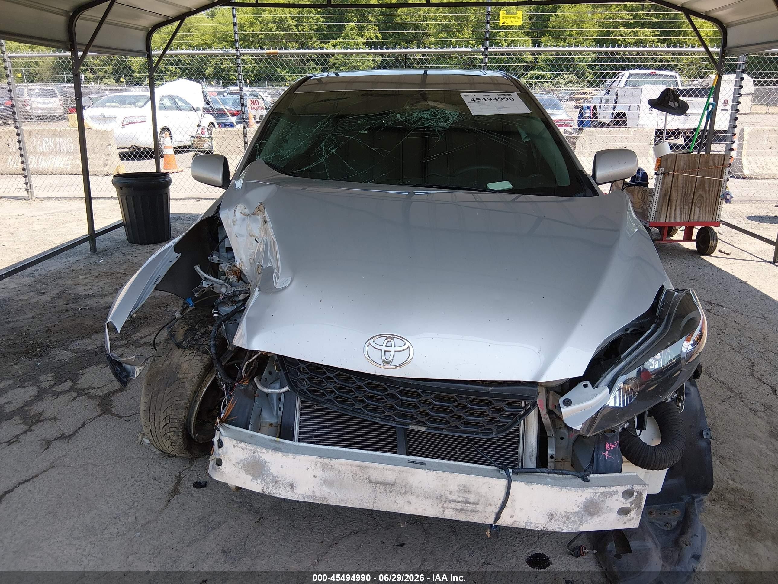 2009 Toyota Matrix S Серебряный vin: 2T1KE40E59C022723