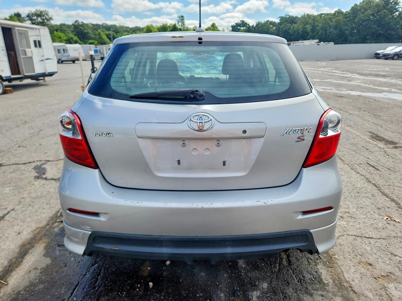 2009 Toyota Corolla Matrix S Silver vin: 2T1KE40E59C030580