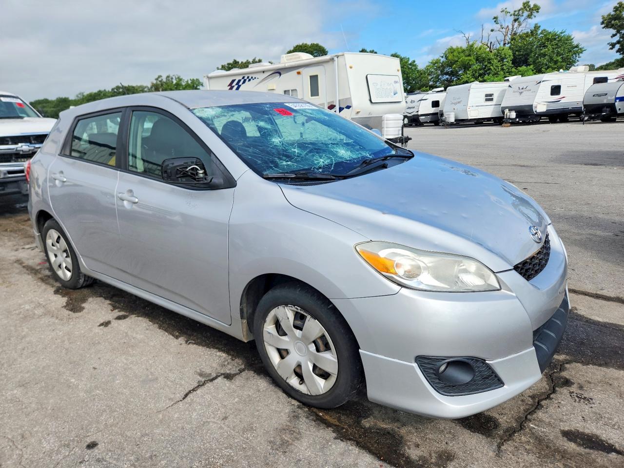 2009 Toyota Corolla Matrix S Silver vin: 2T1KE40E59C030580