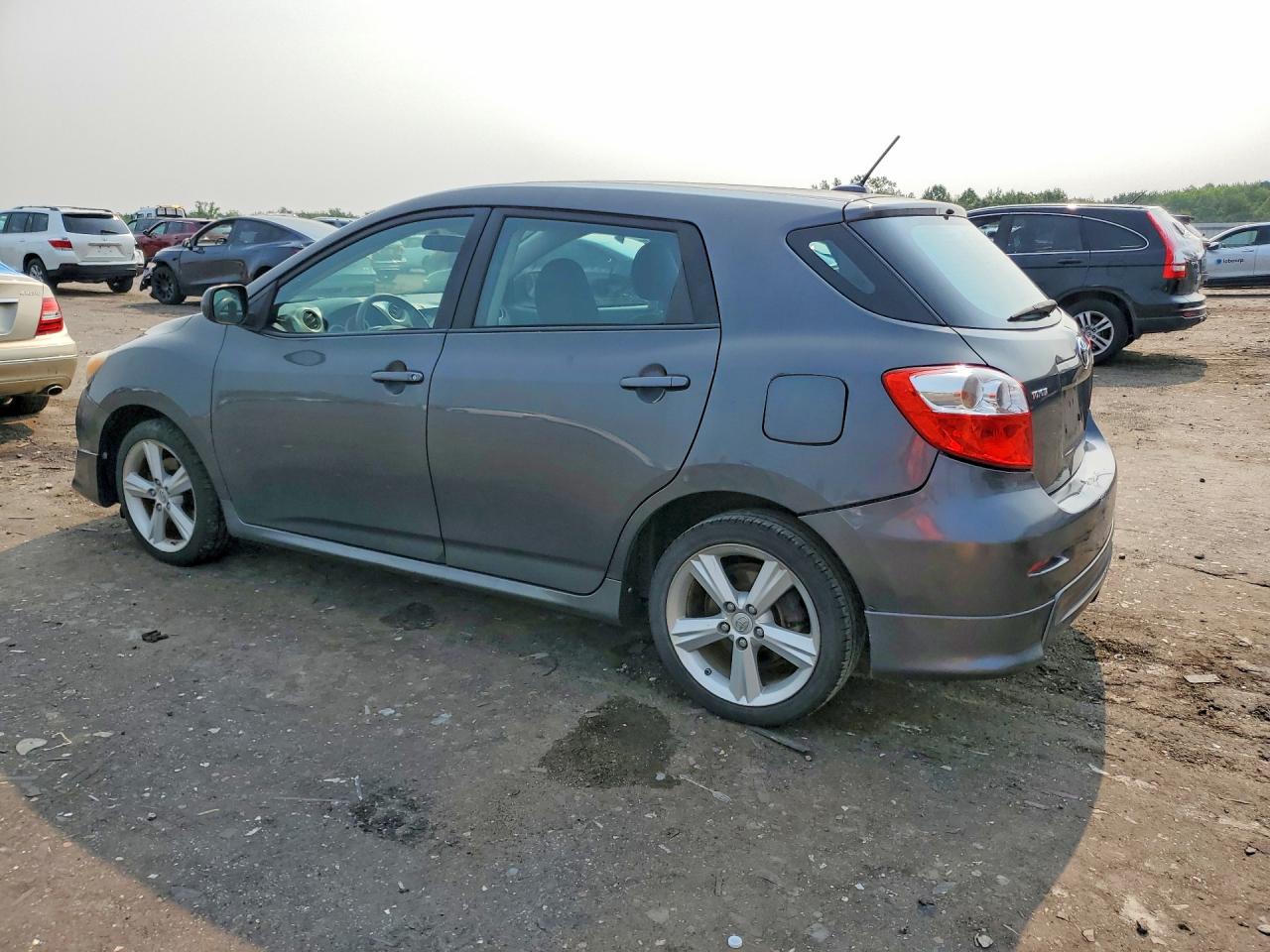 2009 Toyota Matrix S Серый vin: 2T1KE40E69C004117
