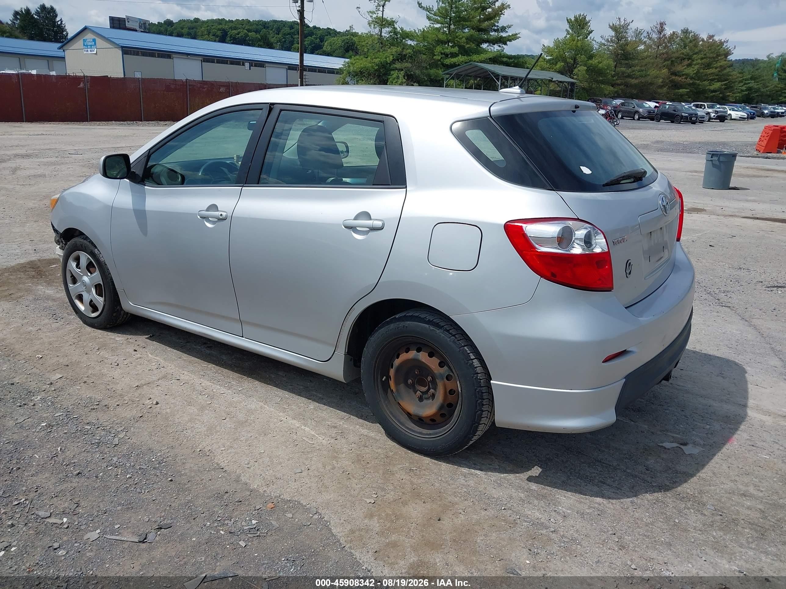 2009 Toyota Matrix S Silver vin: 2T1KE40E89C012736