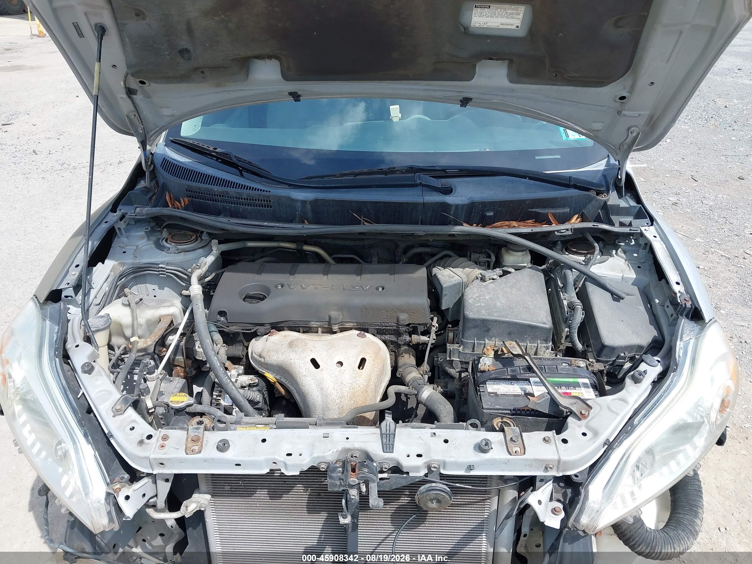 2009 Toyota Matrix S Silver vin: 2T1KE40E89C012736