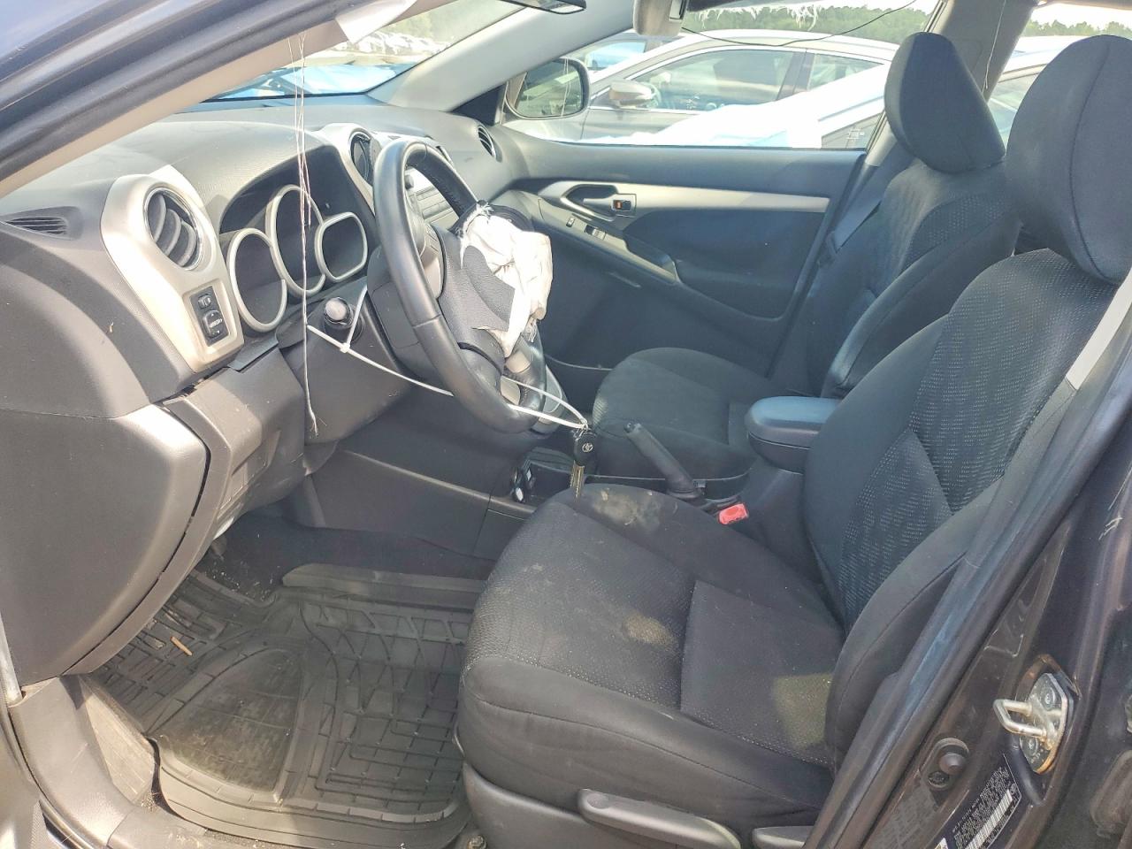 2009 Toyota Corolla Matrix S Charcoal vin: 2T1KE40E89C014812