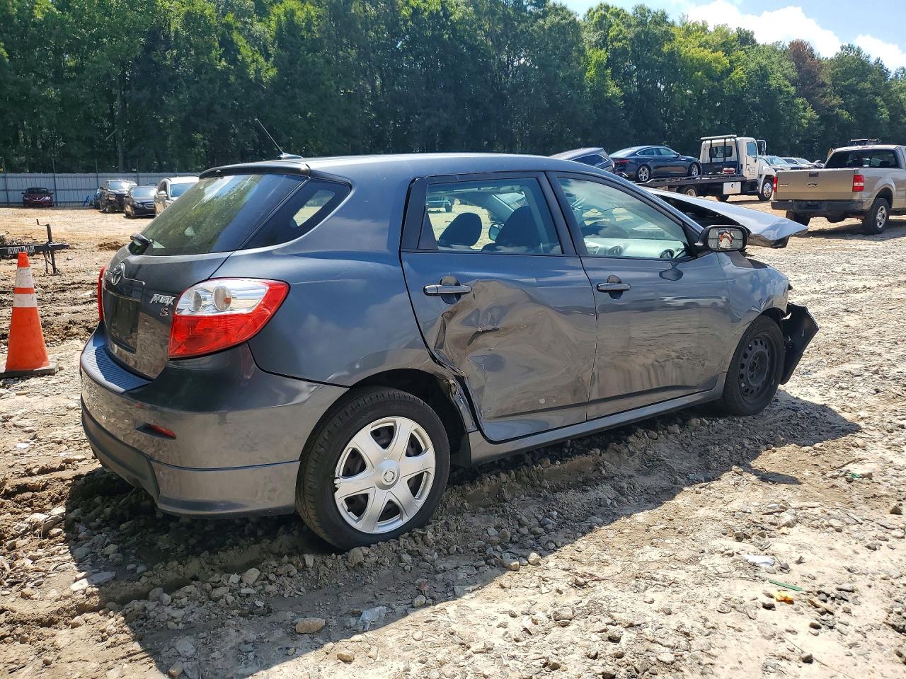 2009 Toyota Corolla Matrix S Charcoal vin: 2T1KE40E89C014812