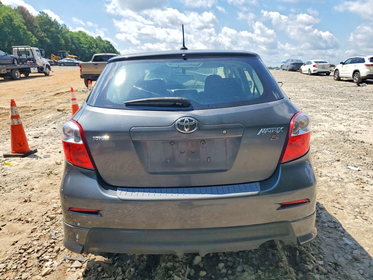 2009 Toyota Corolla Matrix S Charcoal vin: 2T1KE40E89C014812