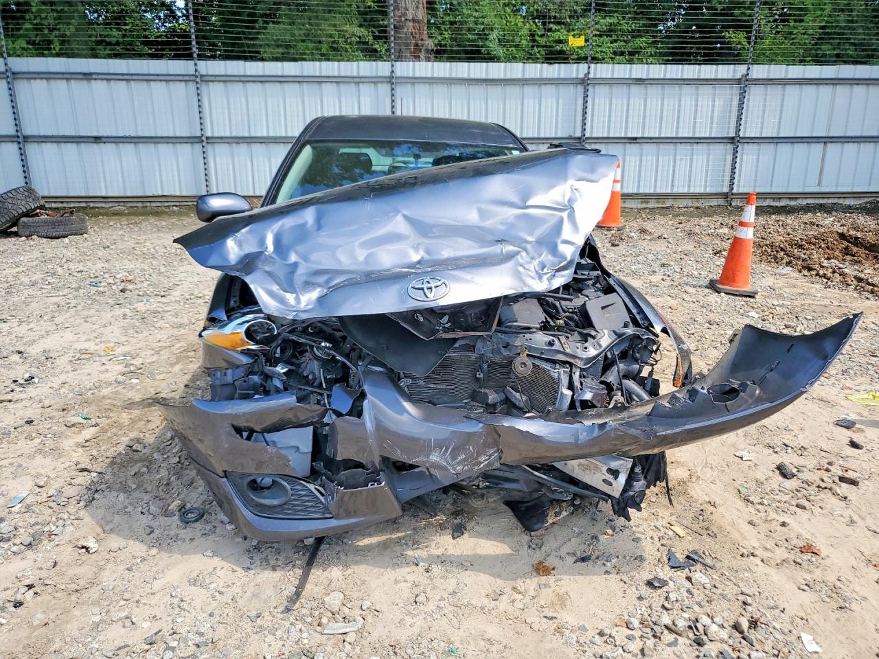 2009 Toyota Corolla Matrix S Charcoal vin: 2T1KE40E89C014812
