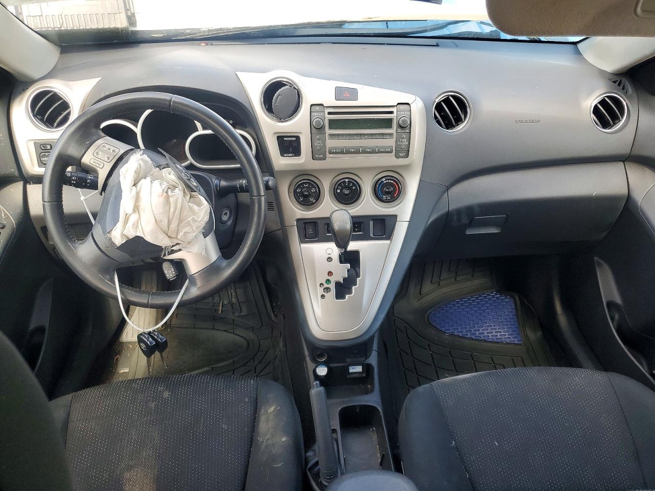 2009 Toyota Corolla Matrix S Charcoal vin: 2T1KE40E89C014812